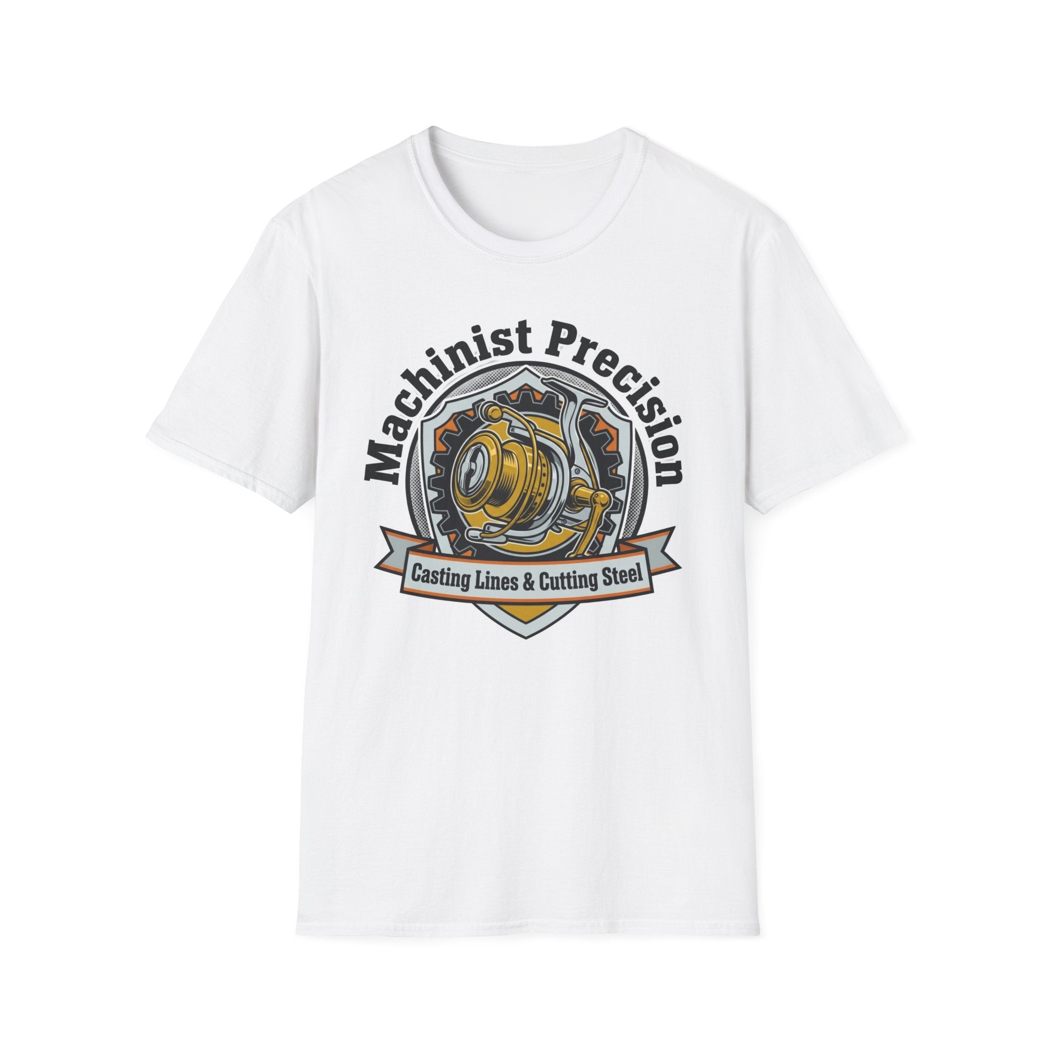 Machinist Precision Casting Lines & Cutting Steel T-Shirt