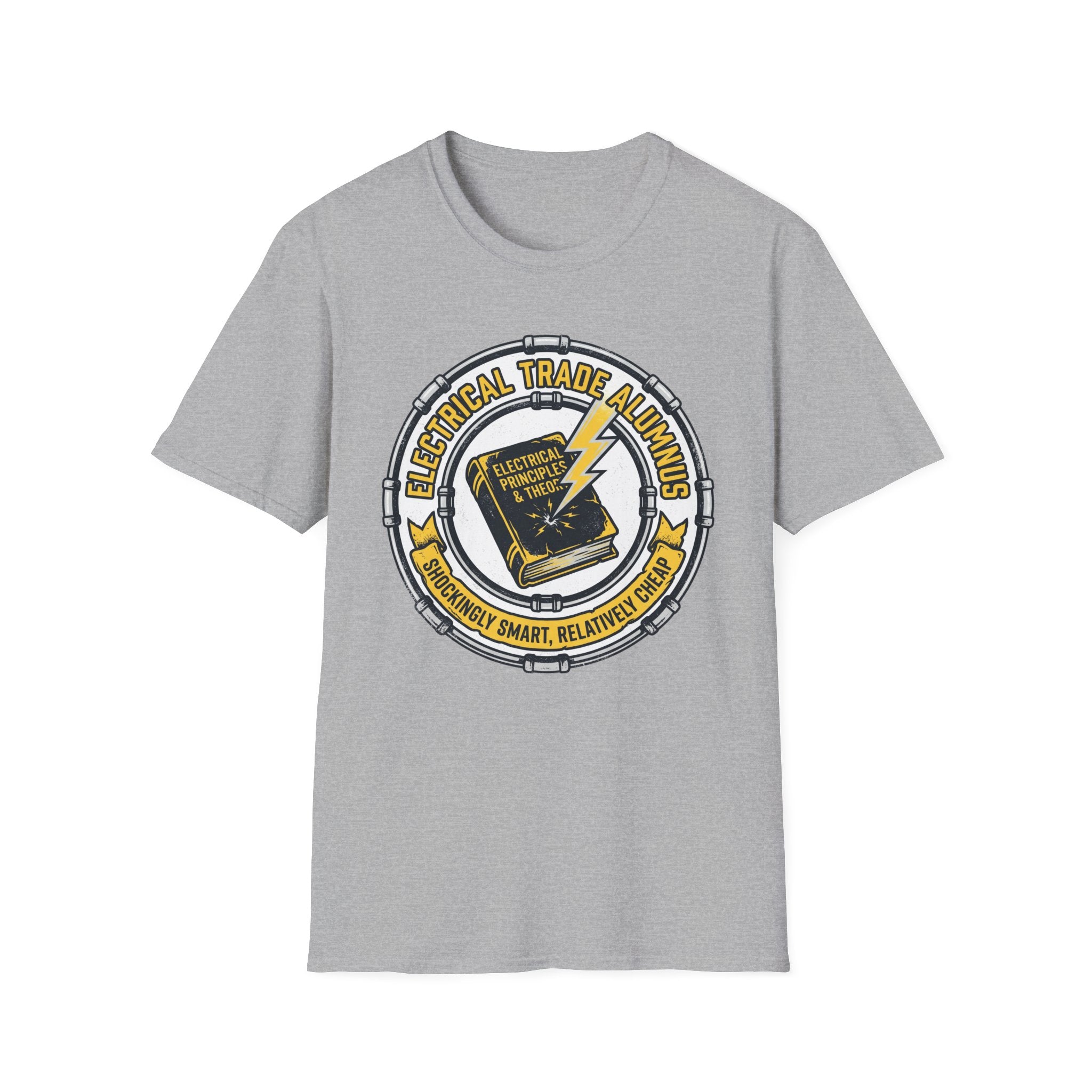 Electrical Trade Alumnus Shockingly Smart, Relatively Cheap T-Shirt