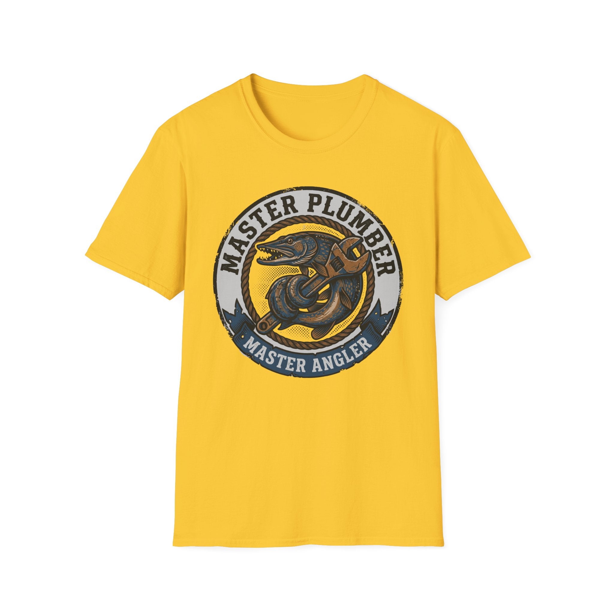 Master Plumber Master Angler T-Shirt