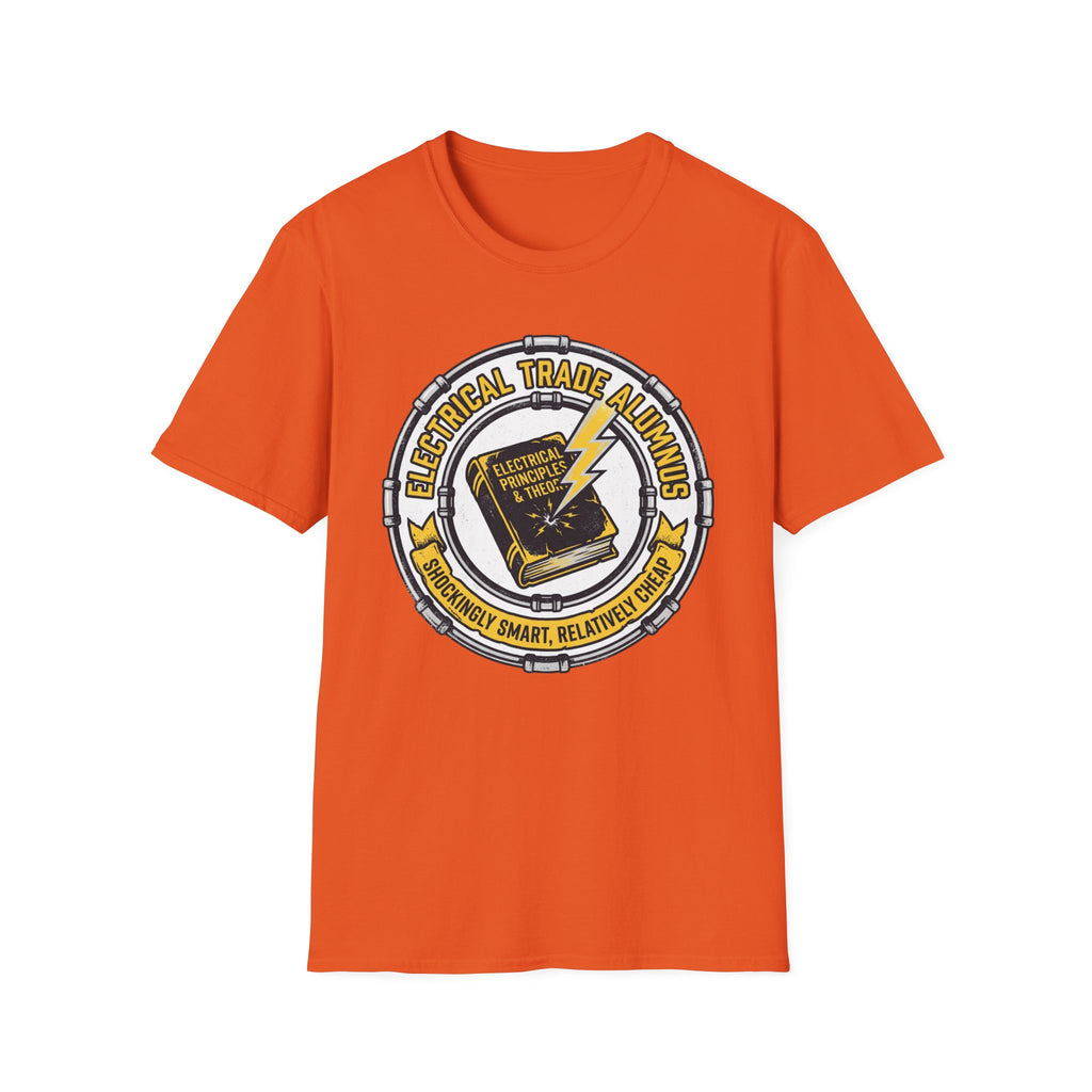Electrical Trade Alumnus Shockingly Smart, Relatively Cheap T-Shirt