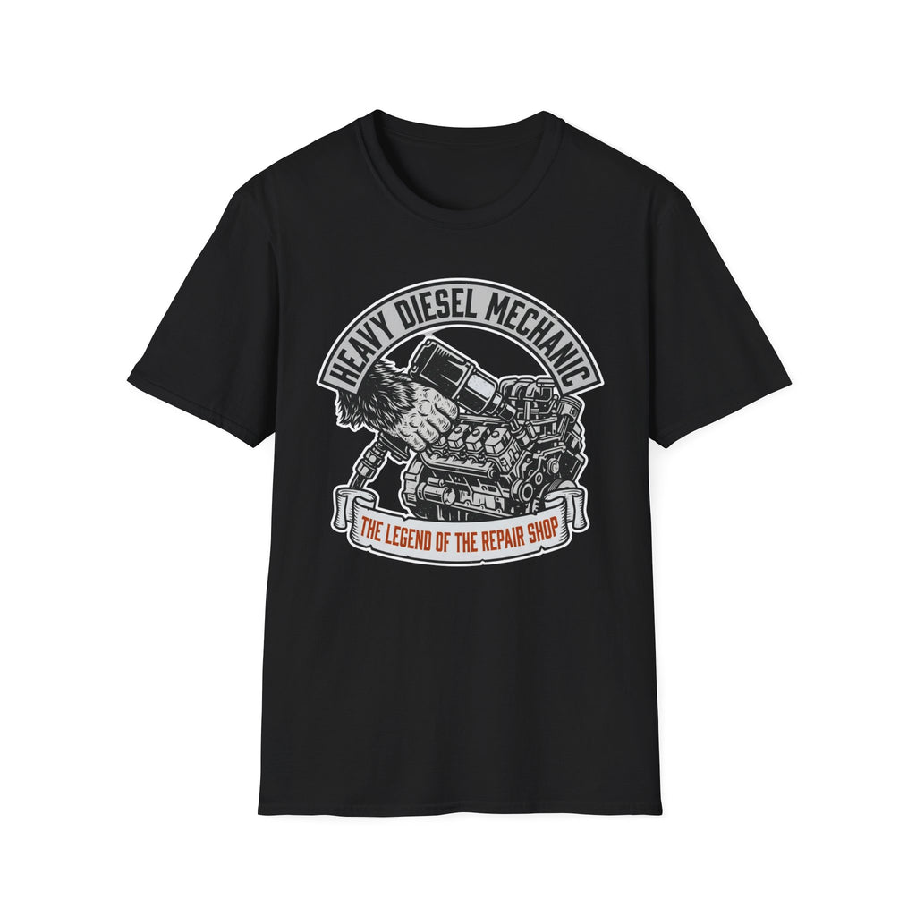 Heavy Diesel Mechanic The Legend Of The Repair Shop T-Shirt