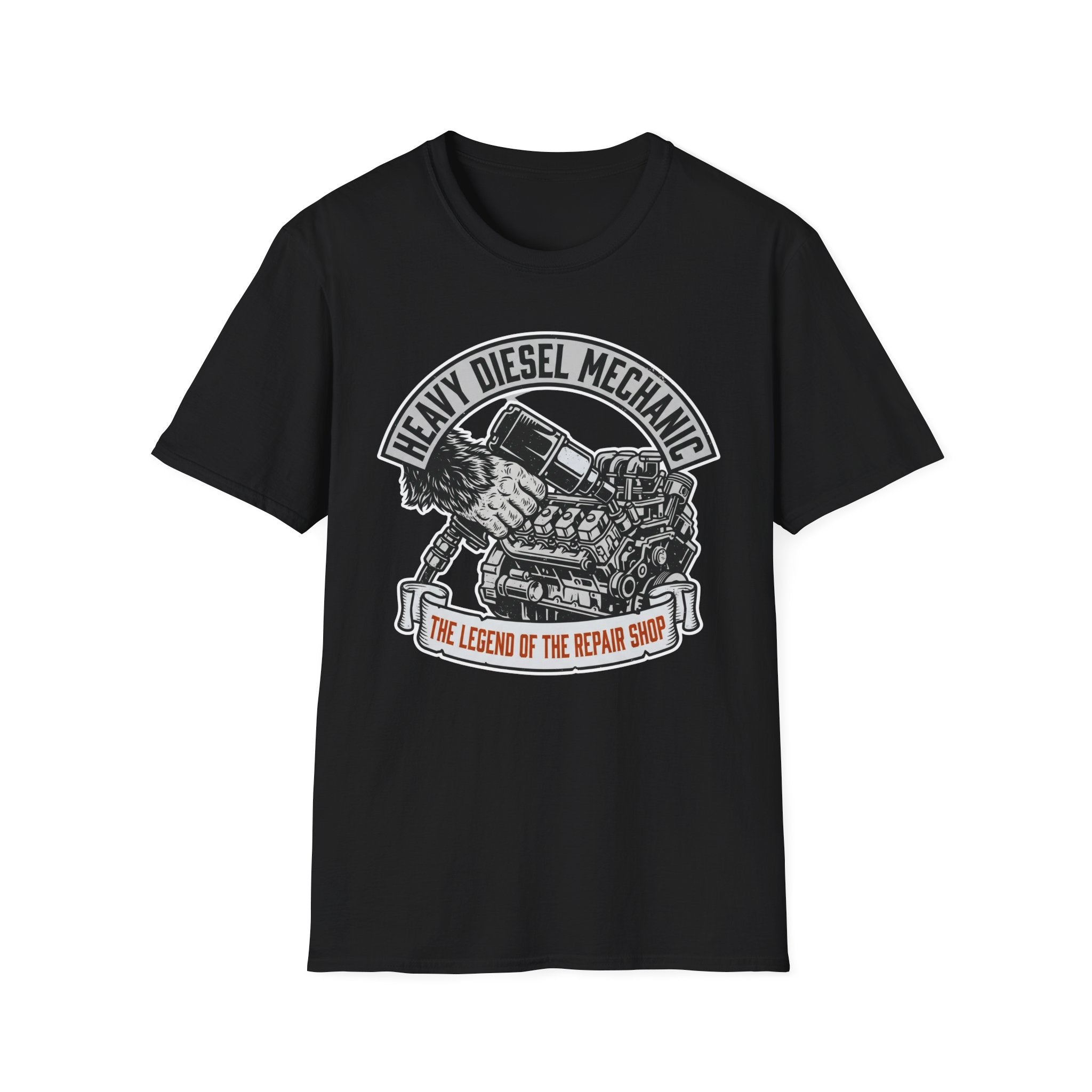Heavy Diesel Mechanic The Legend Of The Repair Shop T-Shirt