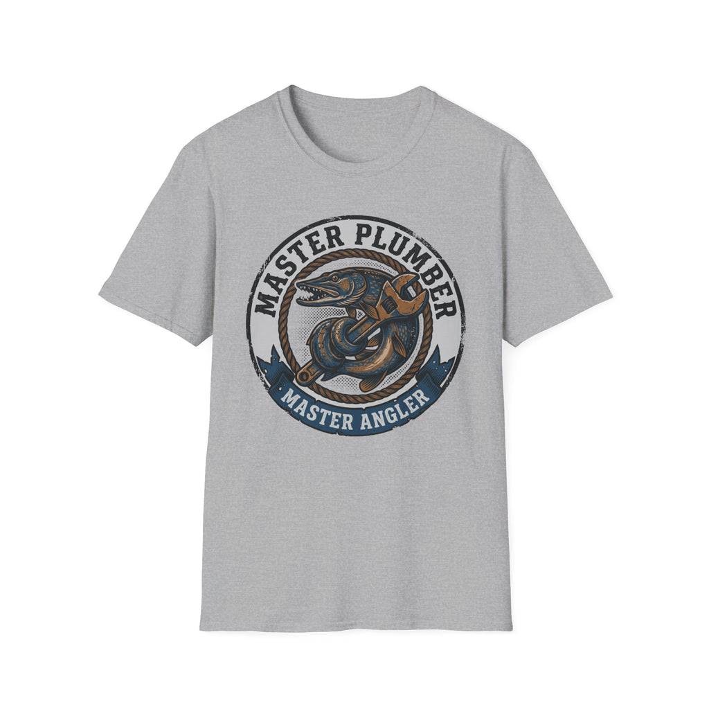 Master Plumber Master Angler T-Shirt