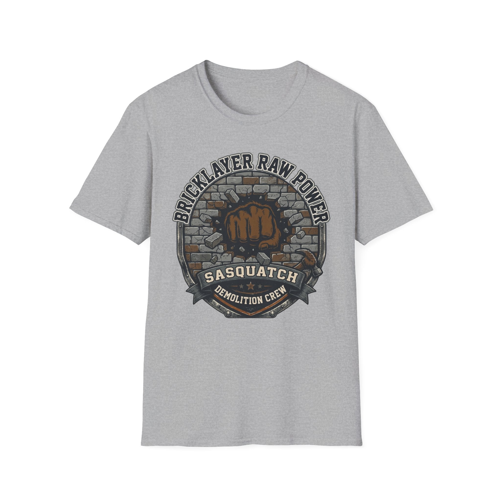 Bricklayer Raw Power Sasquatch Demolition Crew T-Shirt