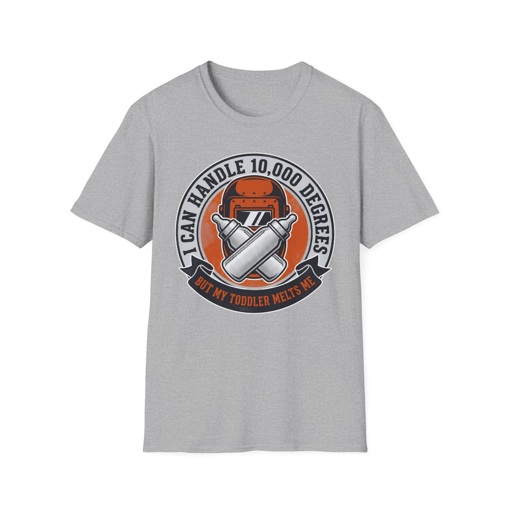 I Can Handle 10000 Degrees But My Toddler Melts Me T-Shirt T-Shirt