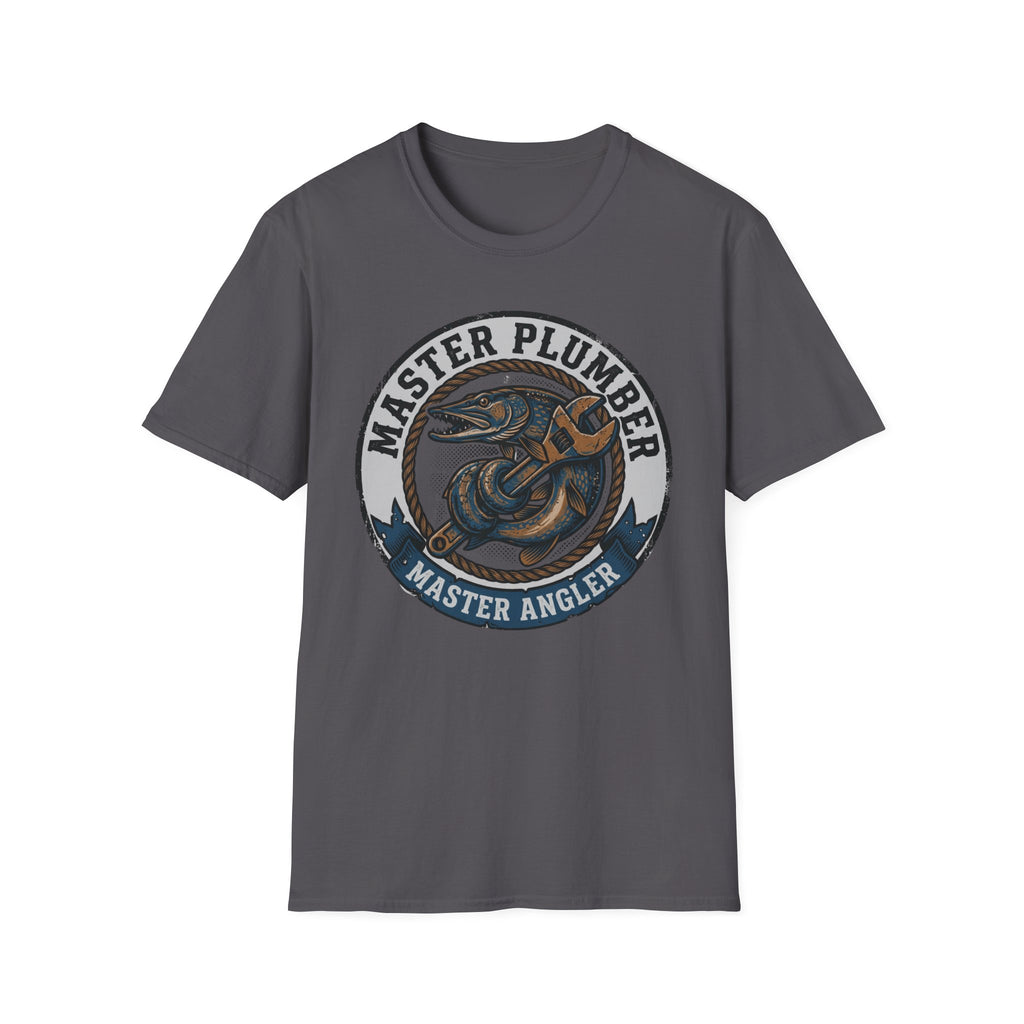Master Plumber Master Angler T-Shirt