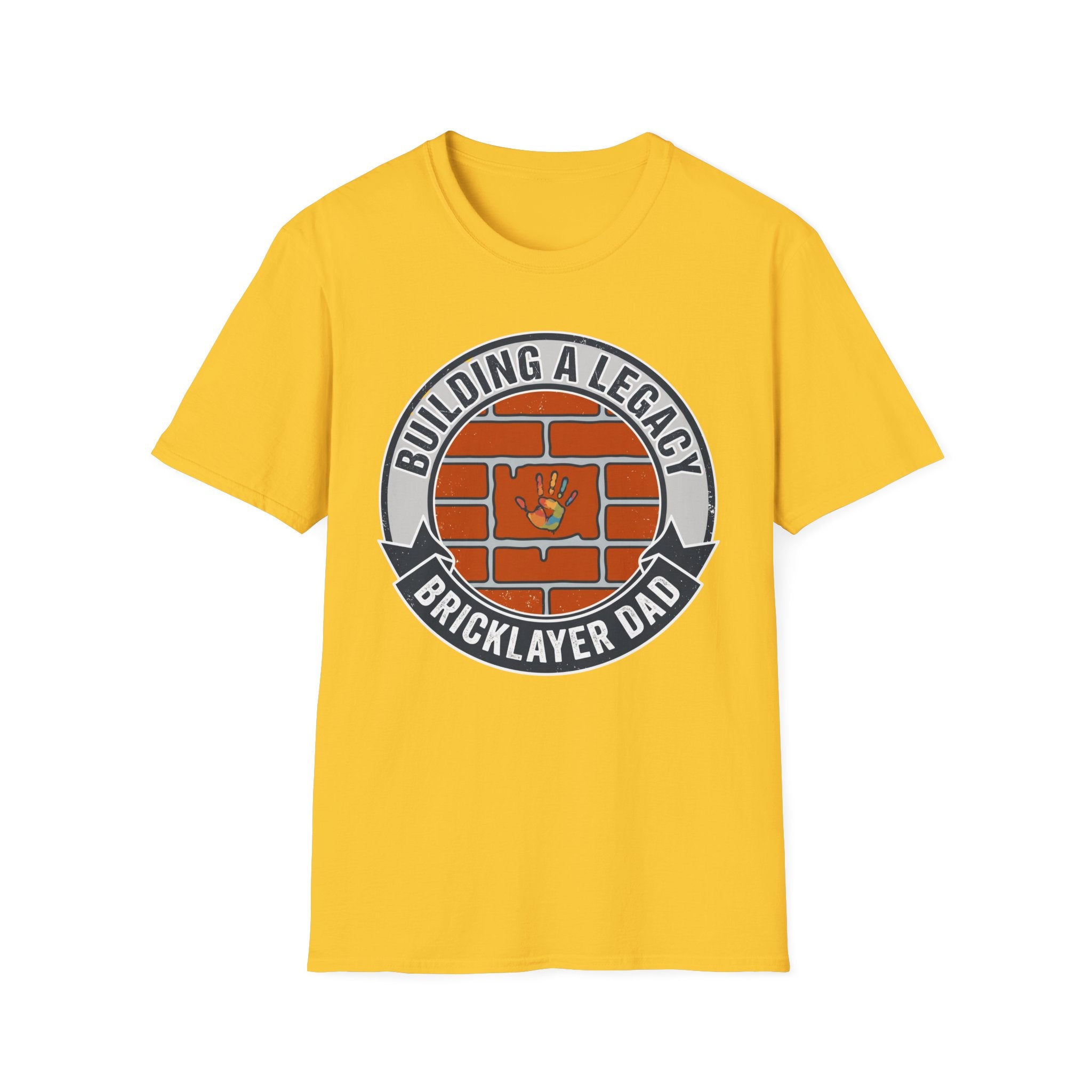 Building A Legacy Bricklayer Dad T-Shirt