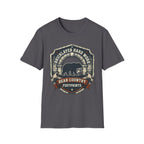 Bricklayer Hard Work Bear Country Footprints T-Shirt