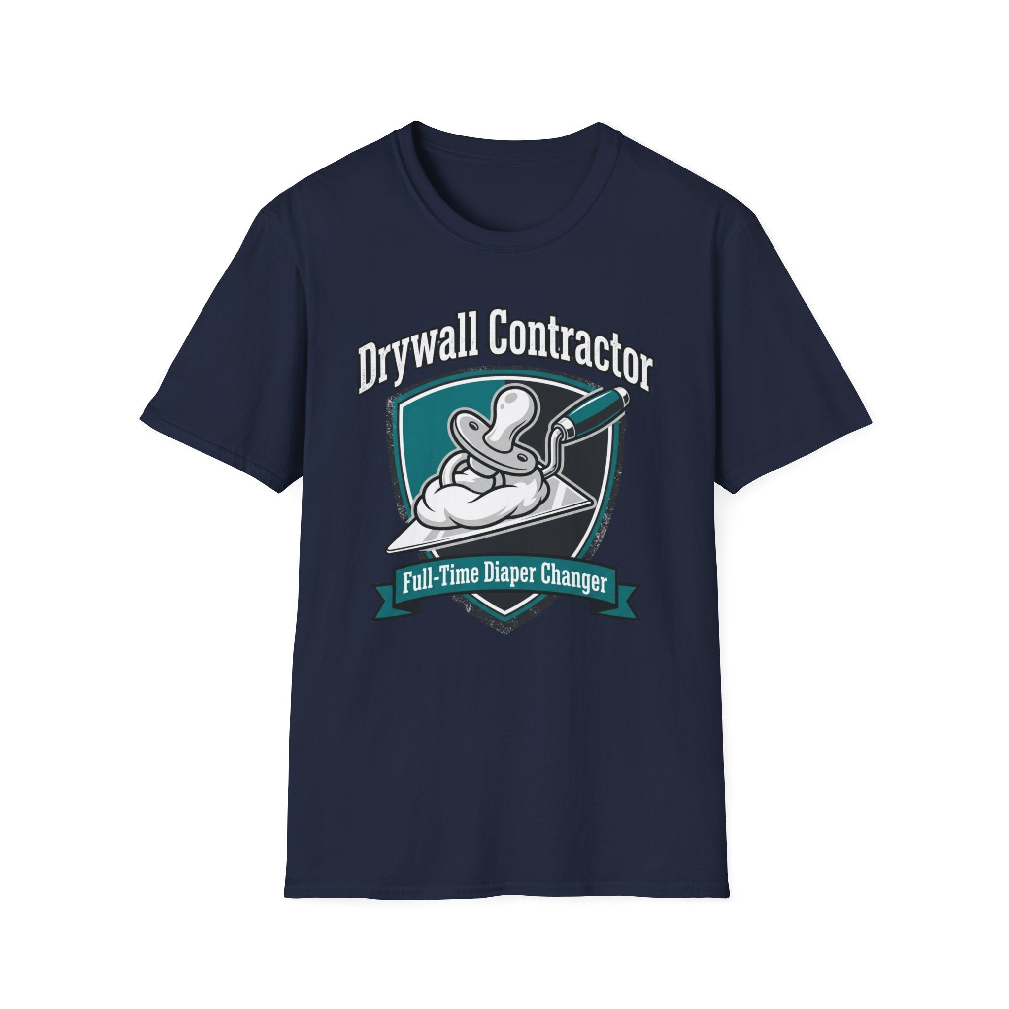 Drywall Contractor Full-Time Diaper Changer T-Shirt