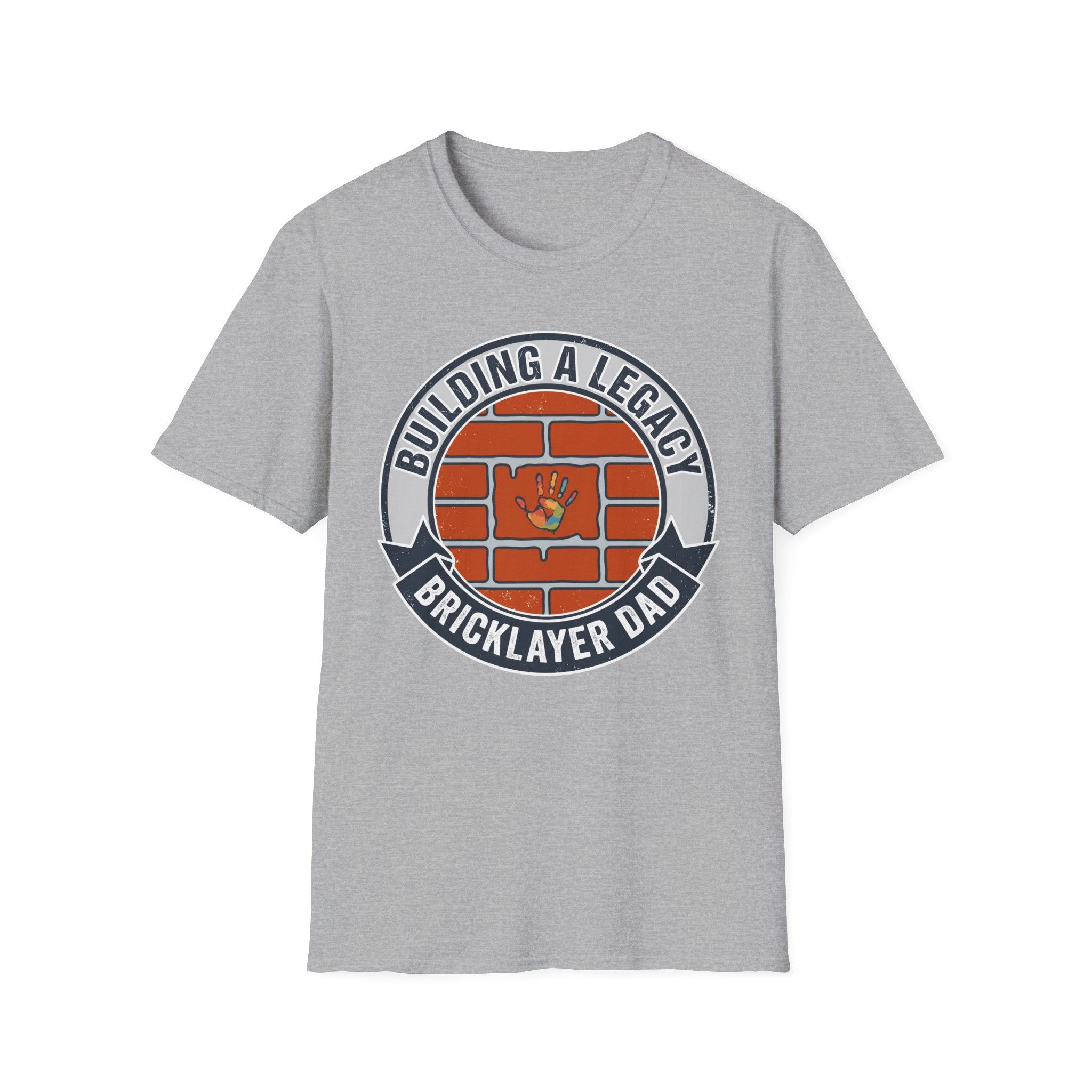 Building A Legacy Bricklayer Dad T-Shirt