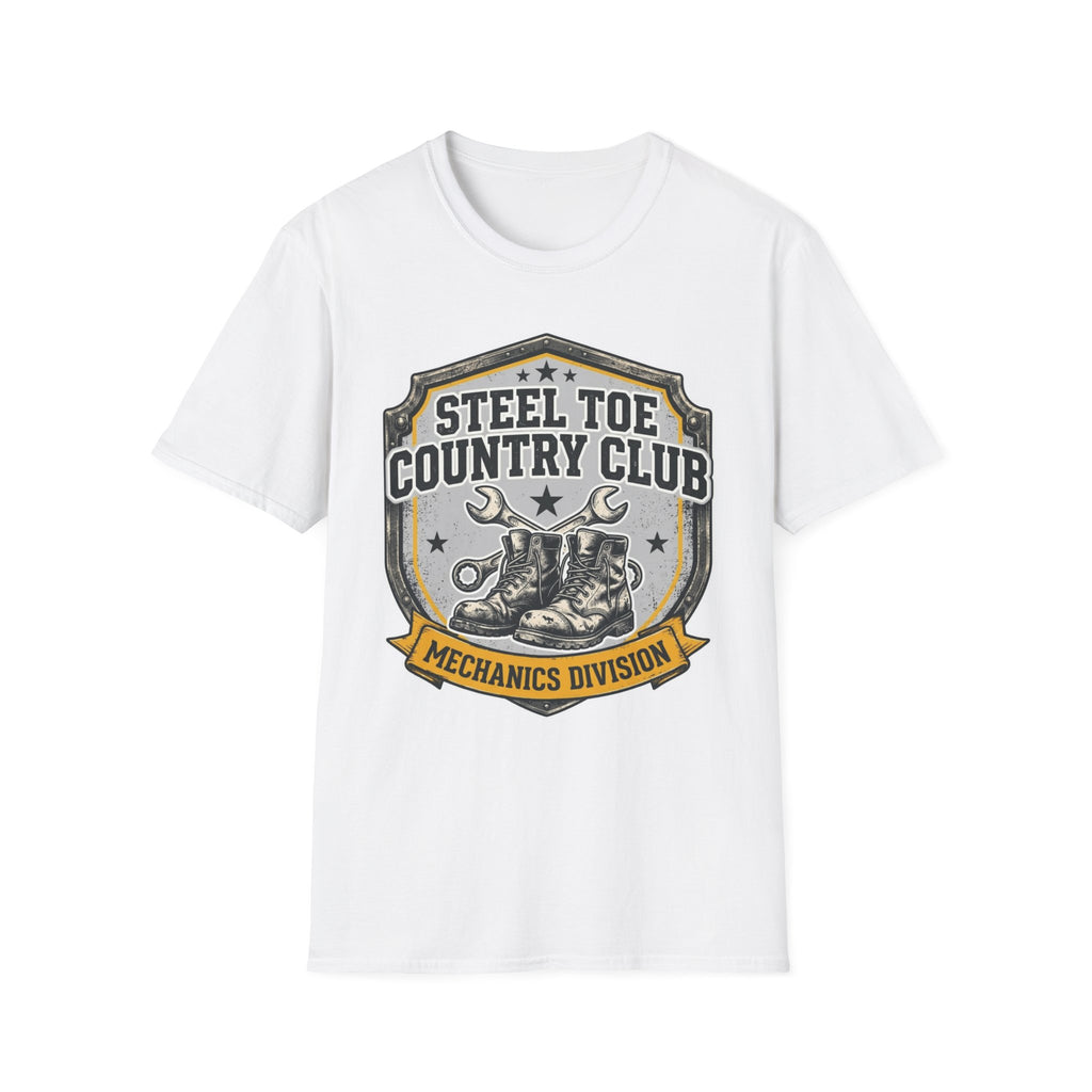 Steel Toe Country Club Mechanics Division T-Shirt