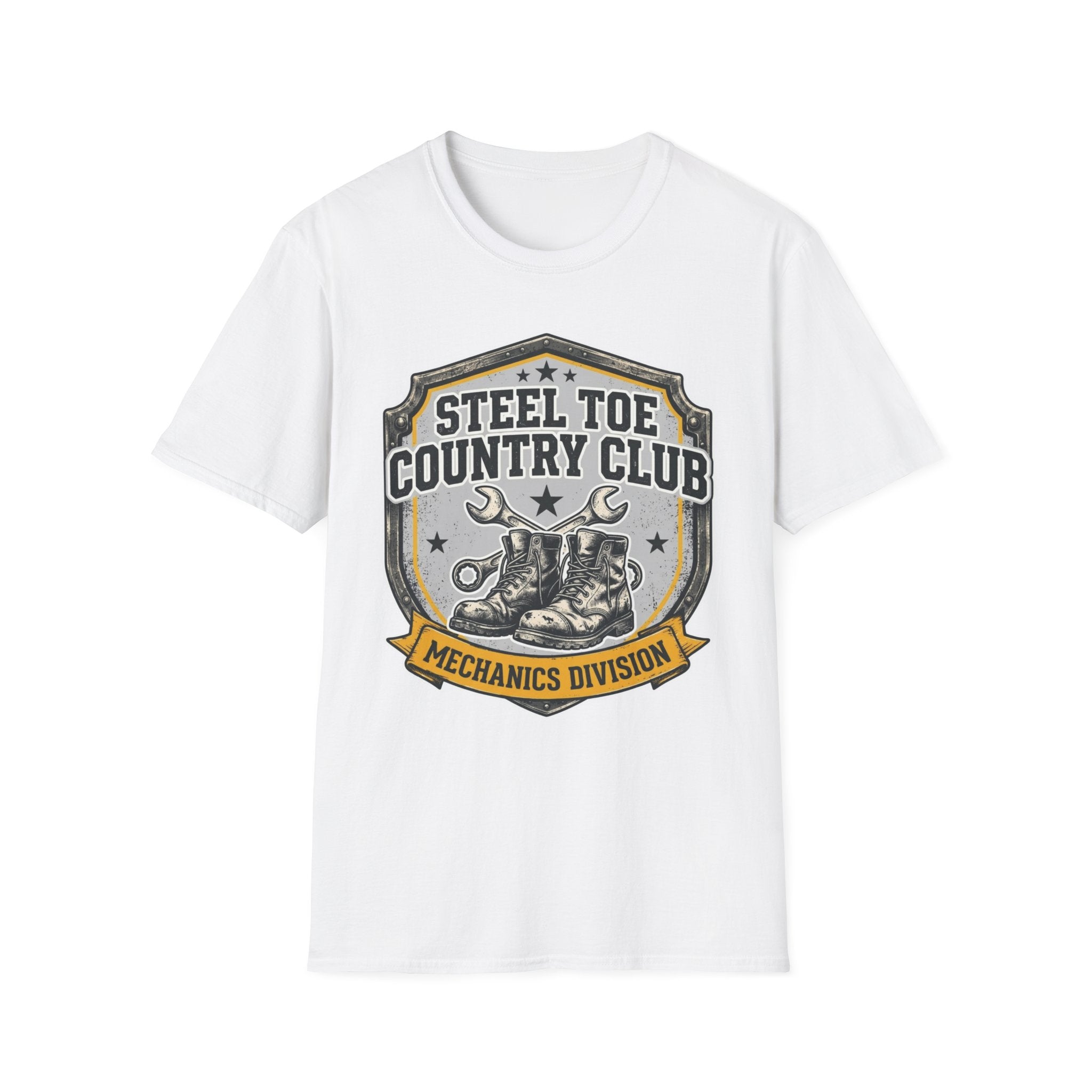 Steel Toe Country Club Mechanics Division T-Shirt