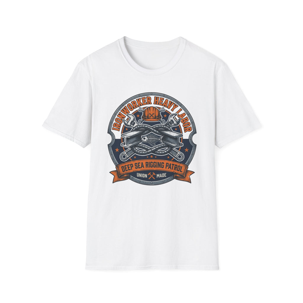 Ironworker Heavy Labor Deep Sea Rigging Patrol T-Shirt