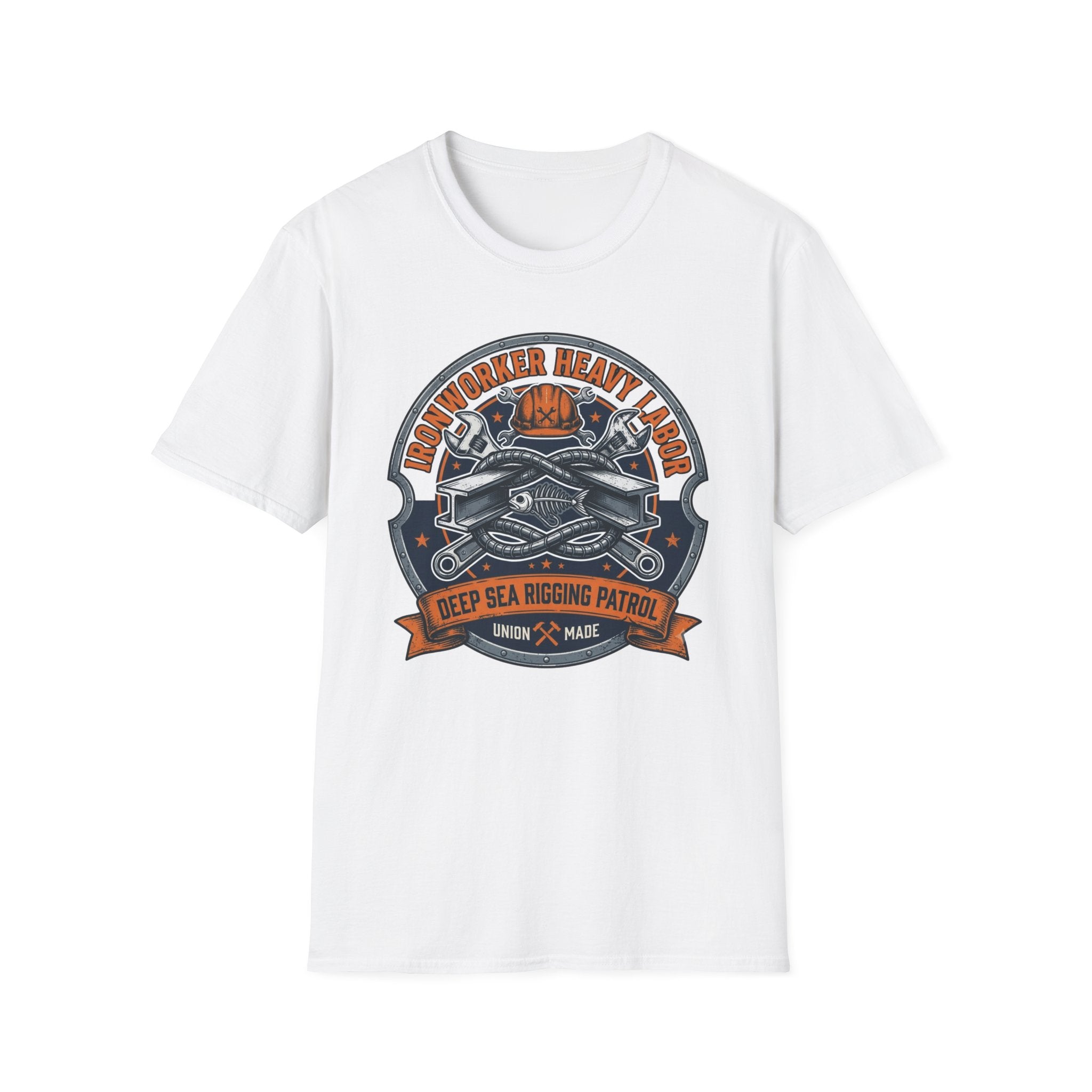 Ironworker Heavy Labor Deep Sea Rigging Patrol T-Shirt
