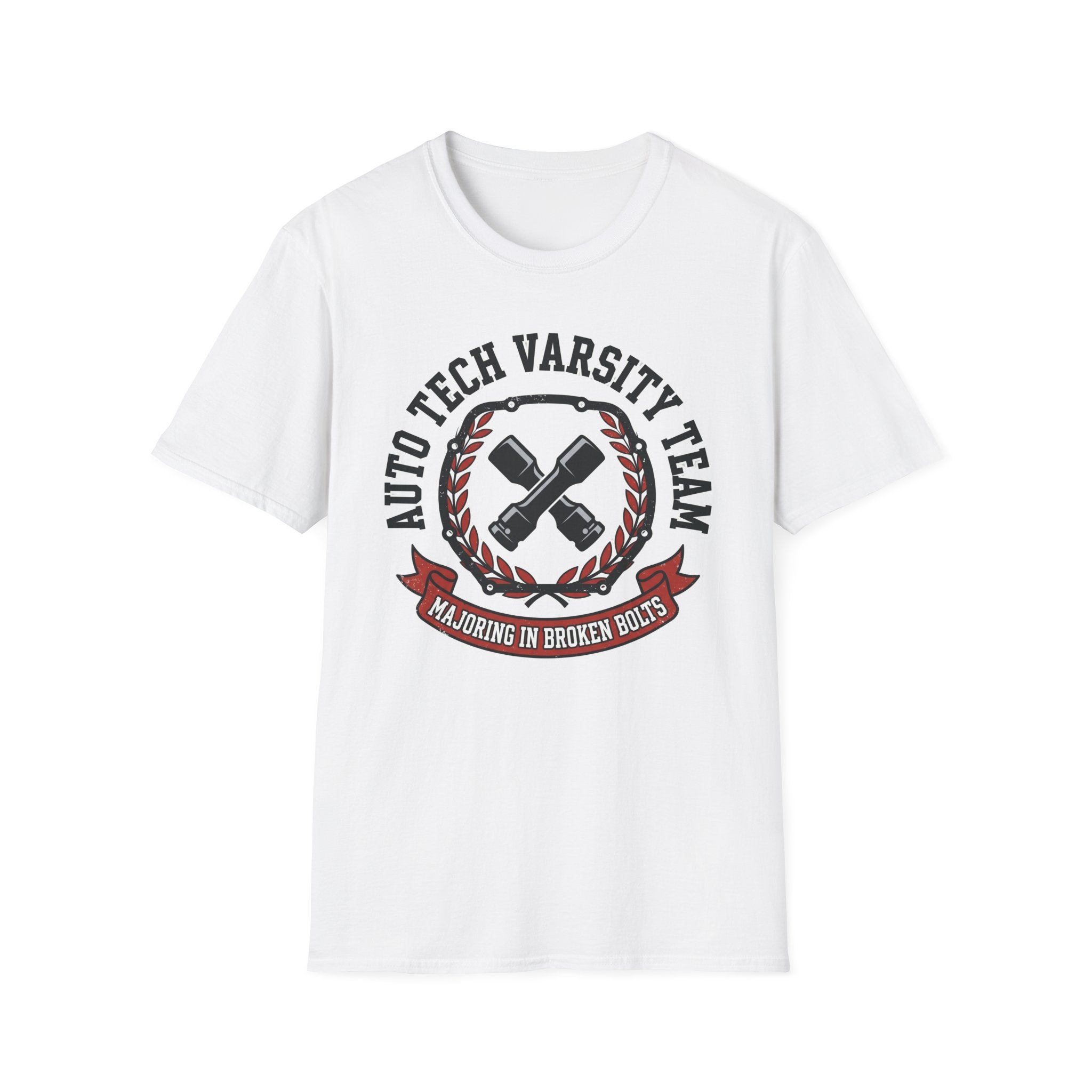 Auto Tech Varsity Team Majoring In Broken Bolts T-Shirt