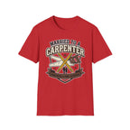 Married To A Carpenter Hardwood And Pure Devotion T-Shirt