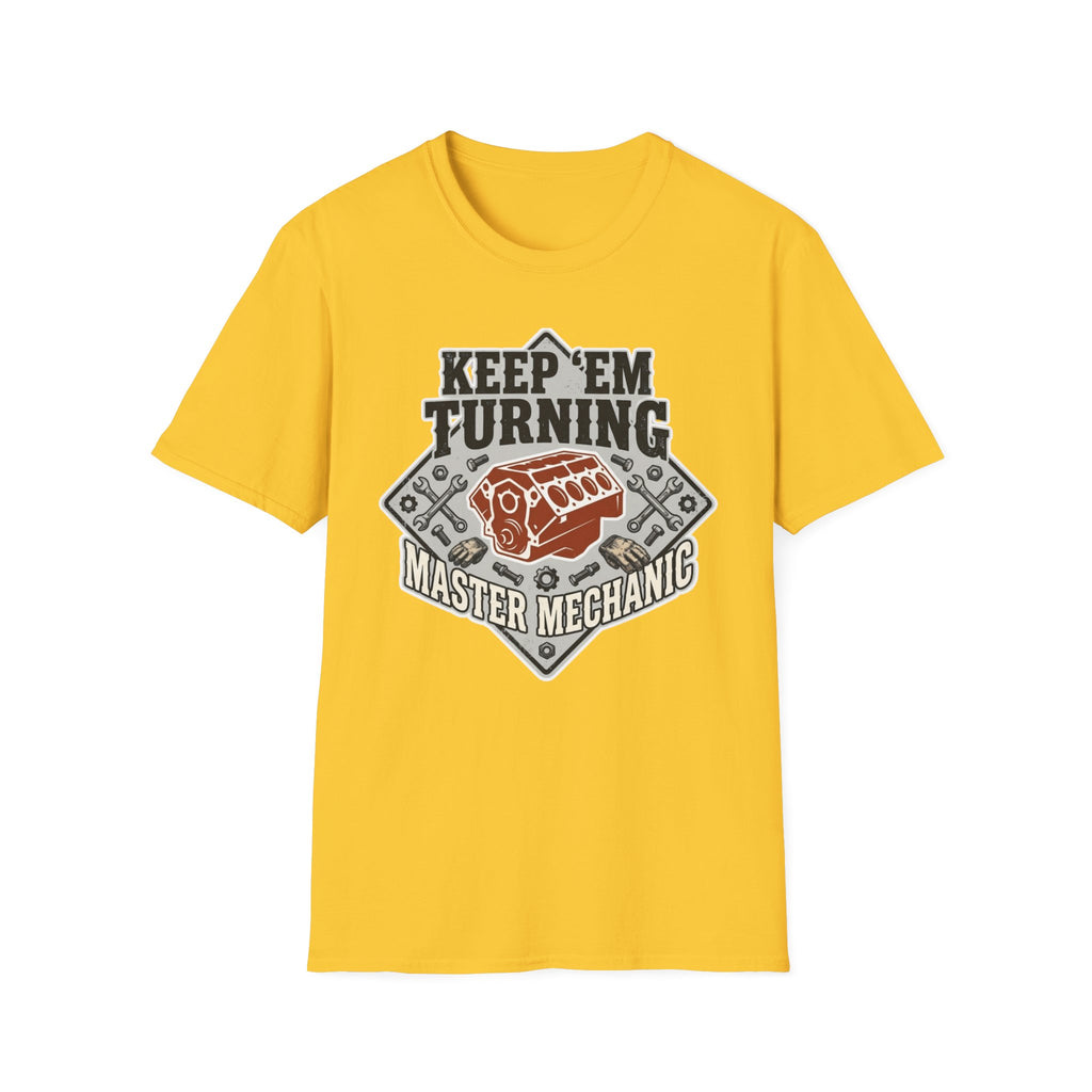 Keep 'Em Turning Master Mechanic T-Shirt