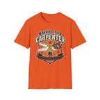 Married To A Carpenter Hardwood And Pure Devotion T-Shirt