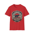Bricklayer Hard Work Bear Country Footprints T-Shirt