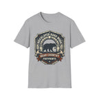 Bricklayer Hard Work Bear Country Footprints T-Shirt