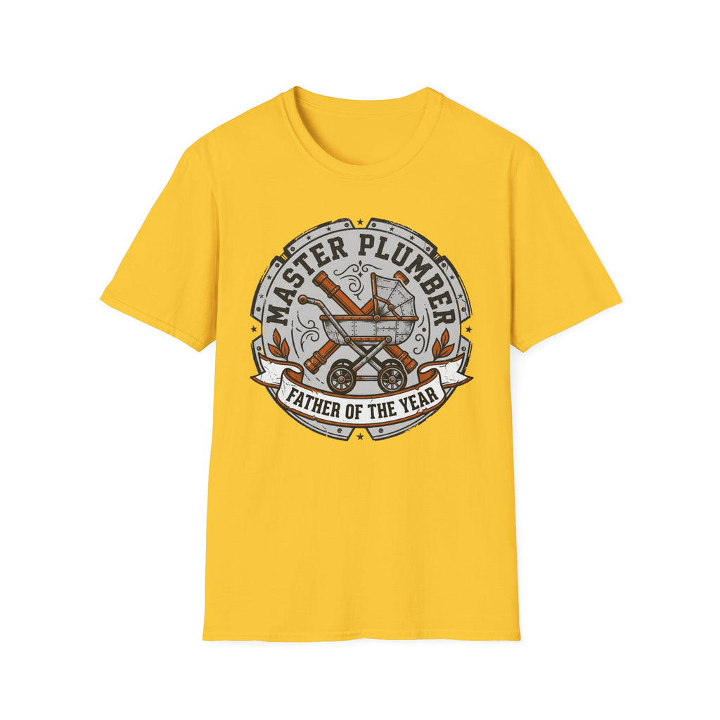 Master Plumber Father Of The Year T-Shirt