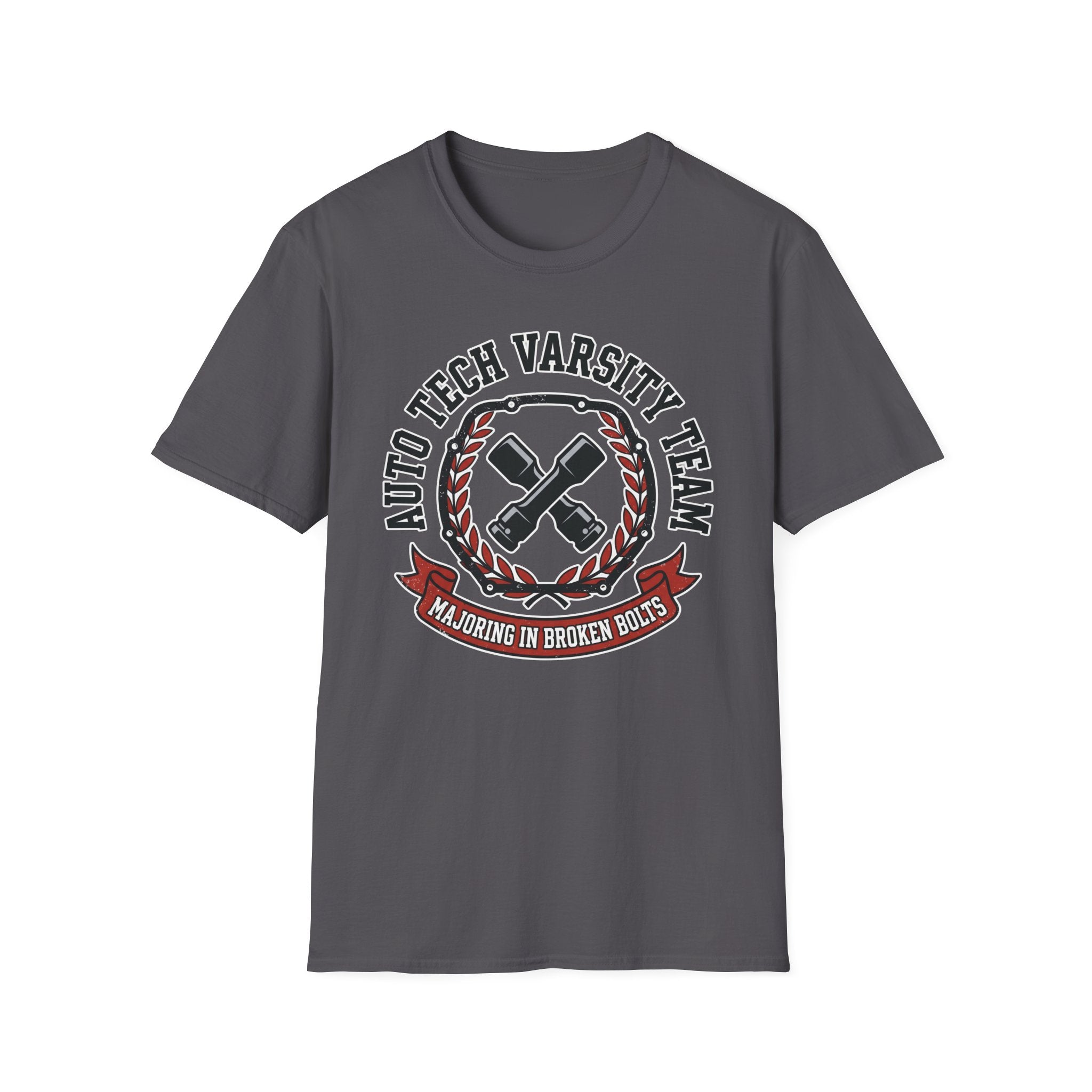Auto Tech Varsity Team Majoring In Broken Bolts T-Shirt
