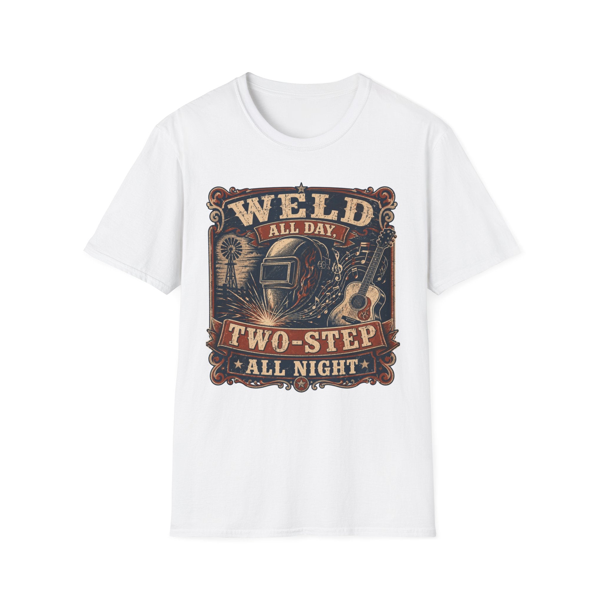 Weld All Day, Two Step All Night T-Shirt
