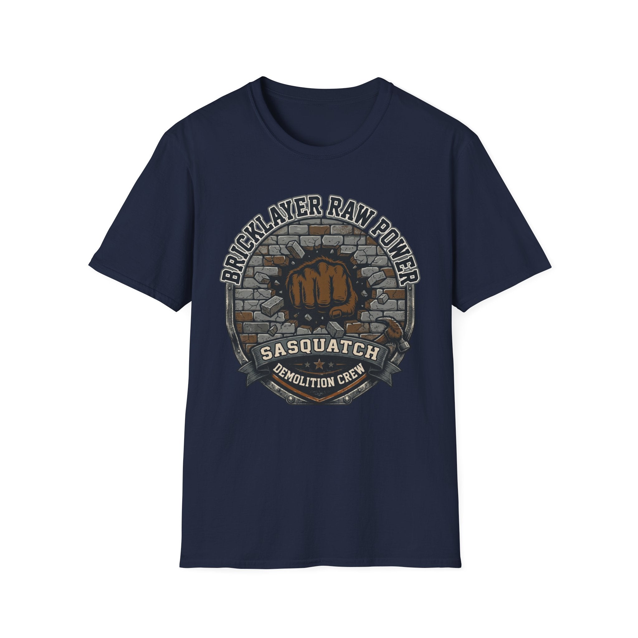 Bricklayer Raw Power Sasquatch Demolition Crew T-Shirt