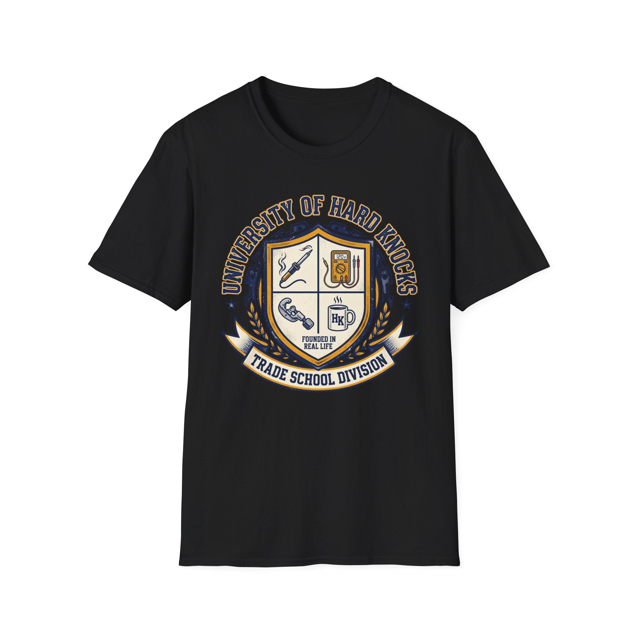 University Of Hard Knocks Trade School Division T-Shirt