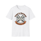 Forged In Matrimony Ironworker Pride T-Shirt