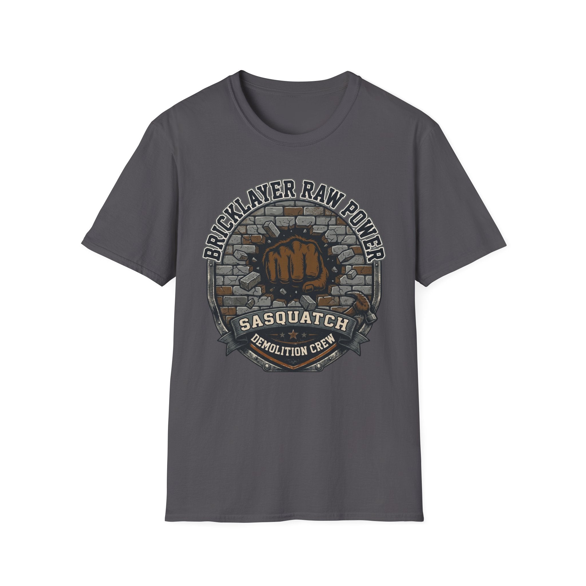 Bricklayer Raw Power Sasquatch Demolition Crew T-Shirt