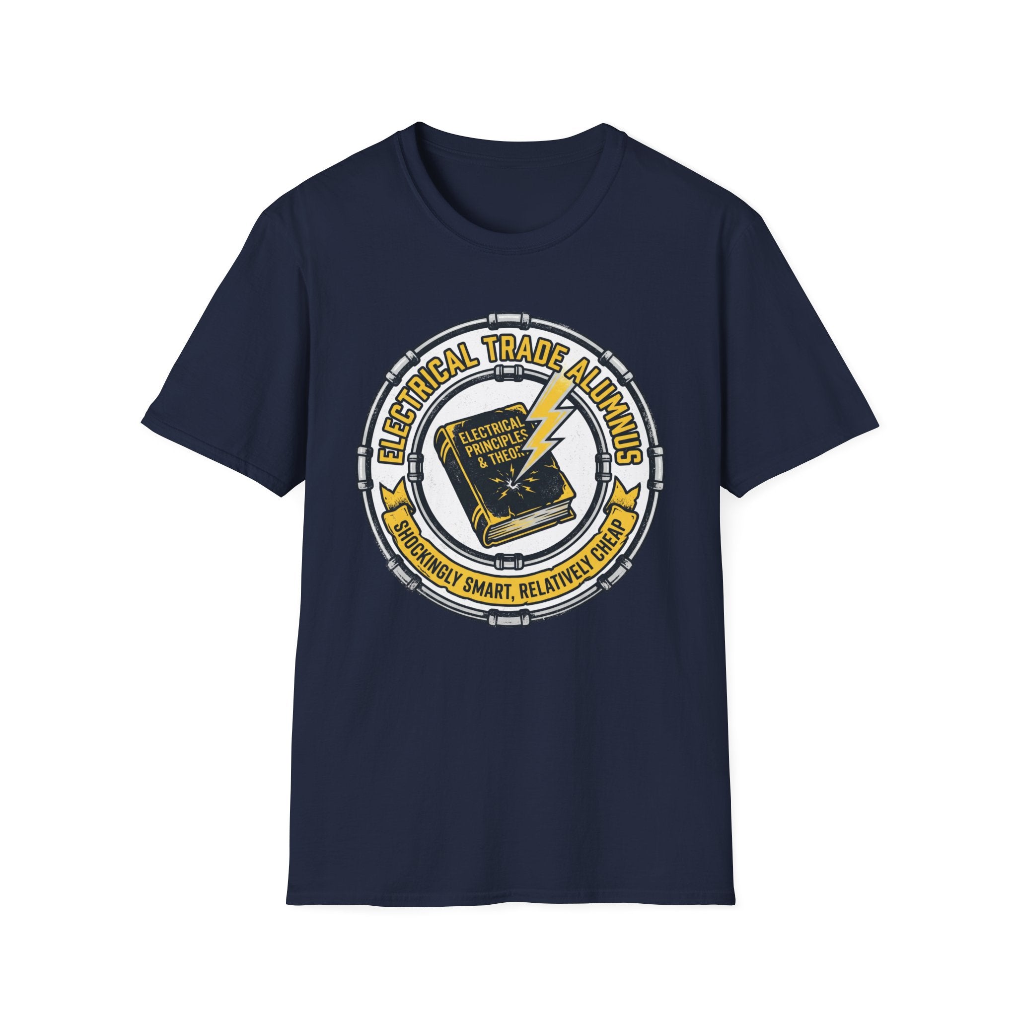 Electrical Trade Alumnus Shockingly Smart, Relatively Cheap T-Shirt