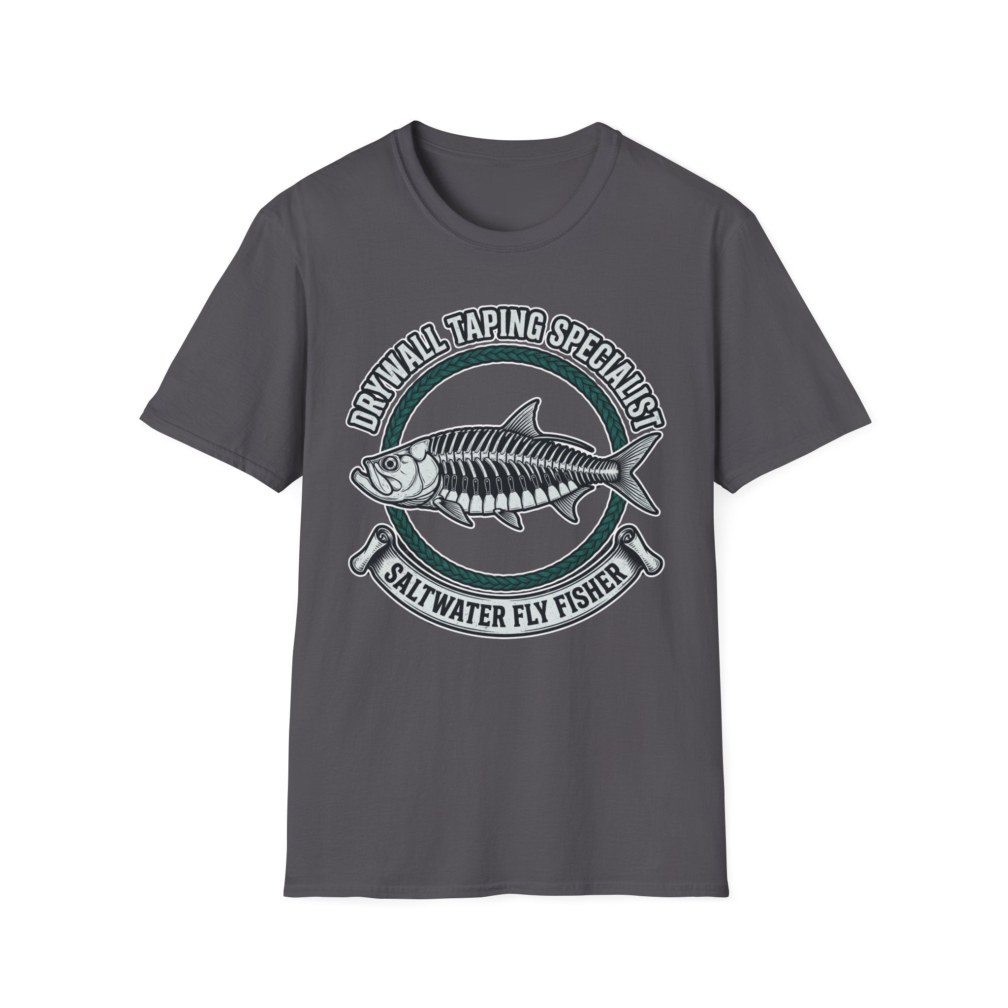 Drywall Taping Specialist Saltwater Fly Fisher  T-Shirt