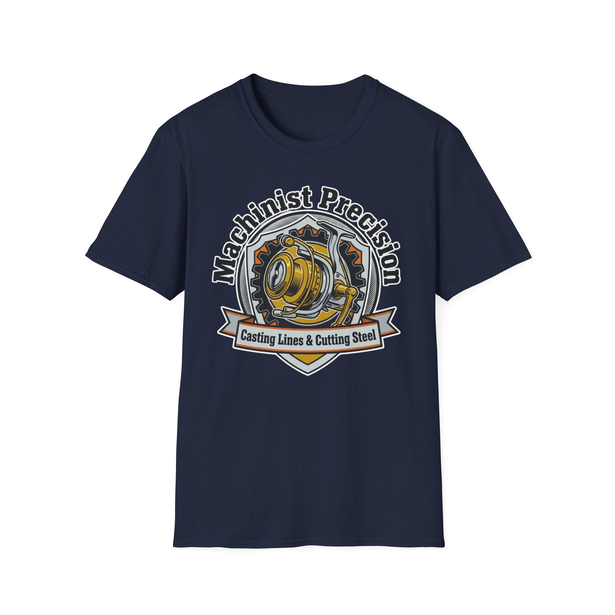 Machinist Precision Casting Lines & Cutting Steel T-Shirt