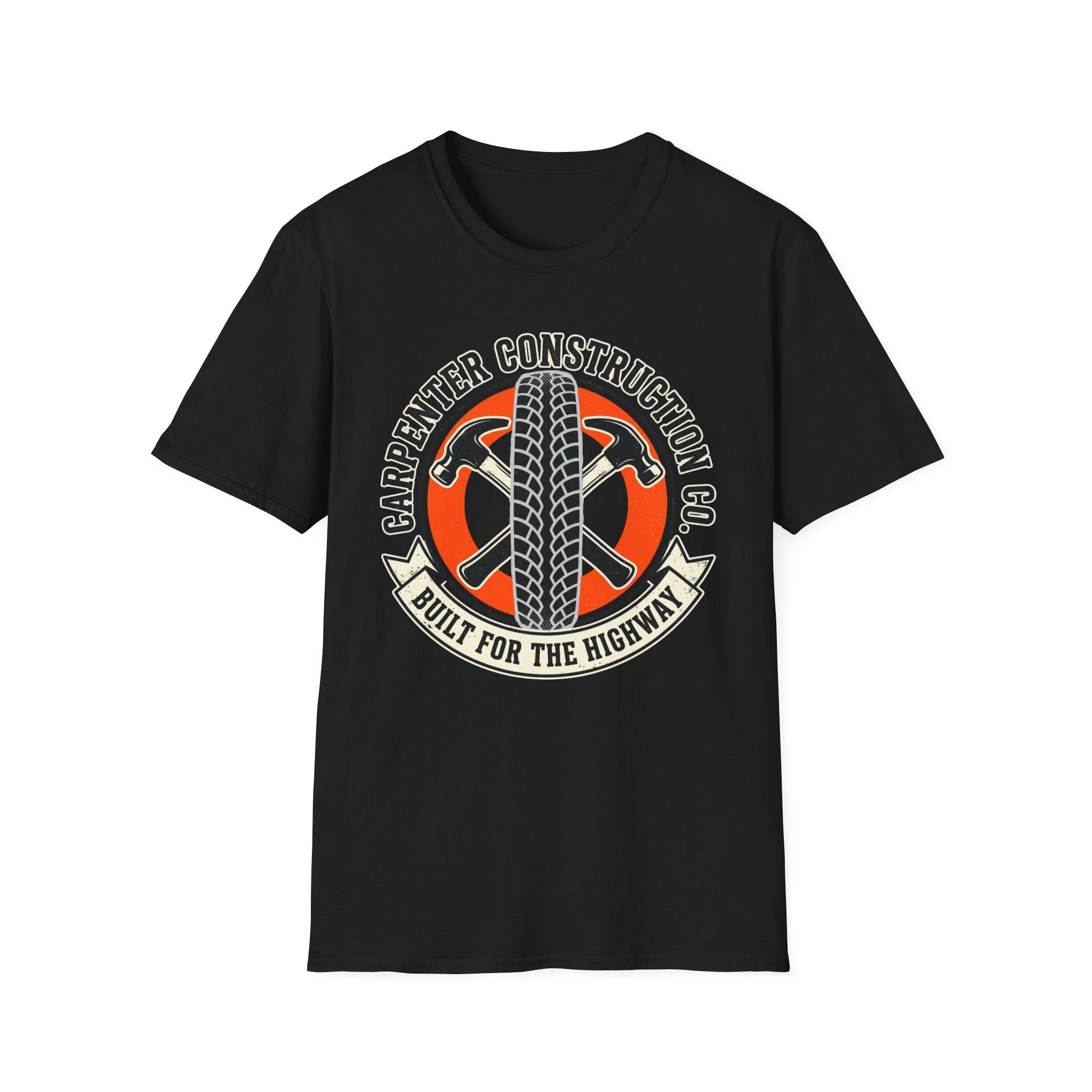 Carpenter Construction Co Built For The Highway T-Shirt