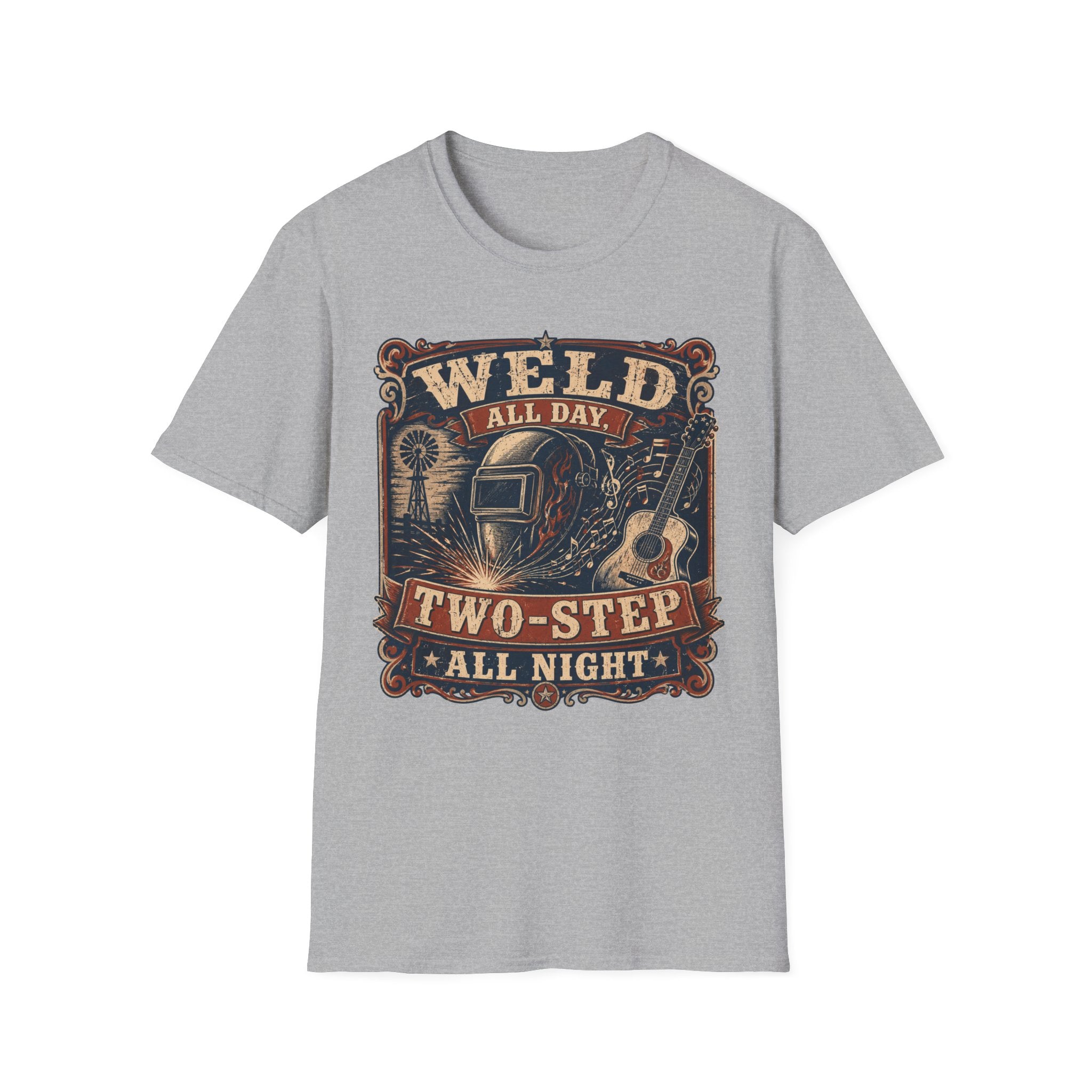 Weld All Day, Two Step All Night T-Shirt