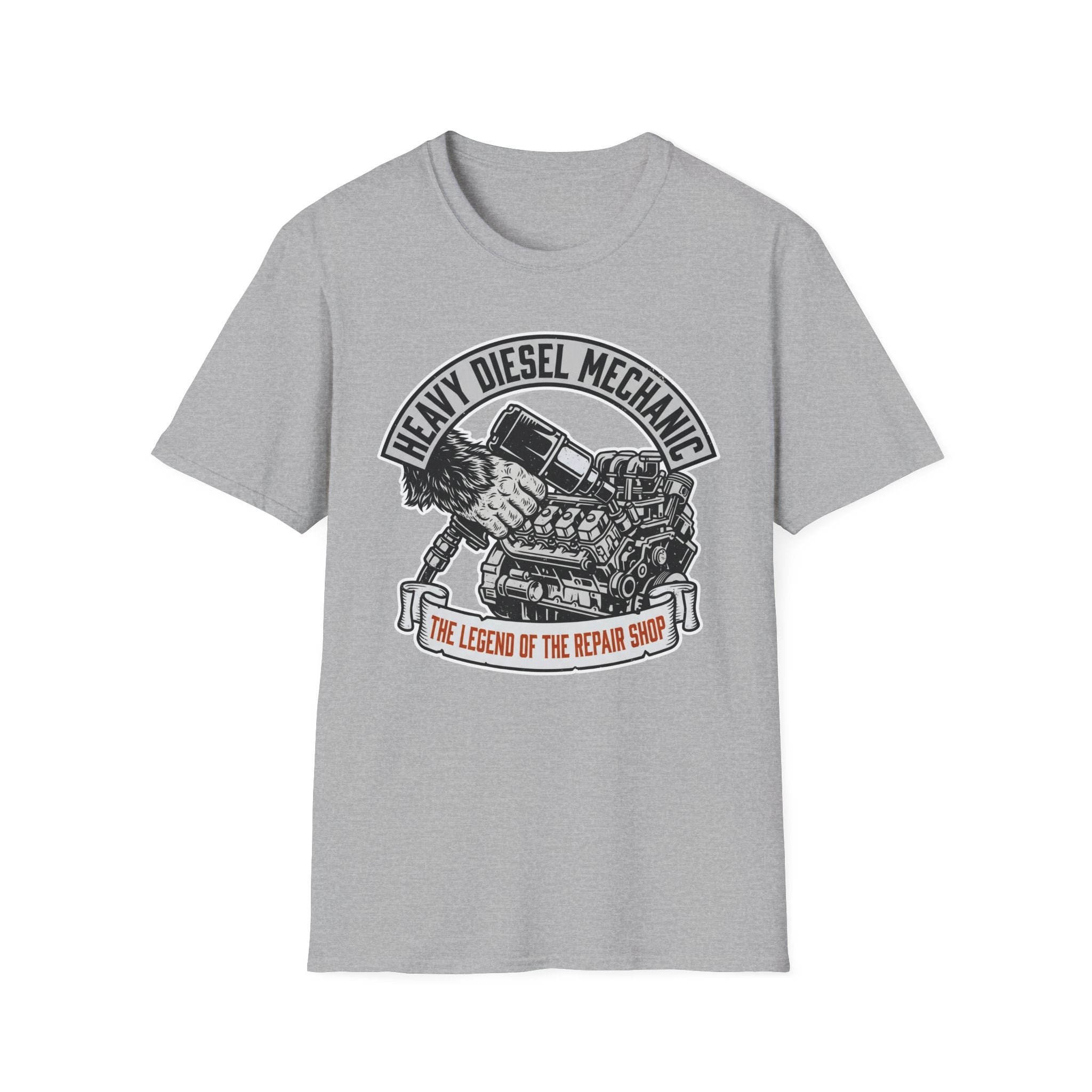 Heavy Diesel Mechanic The Legend Of The Repair Shop T-Shirt