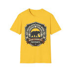 Bricklayer Hard Work Bear Country Footprints T-Shirt
