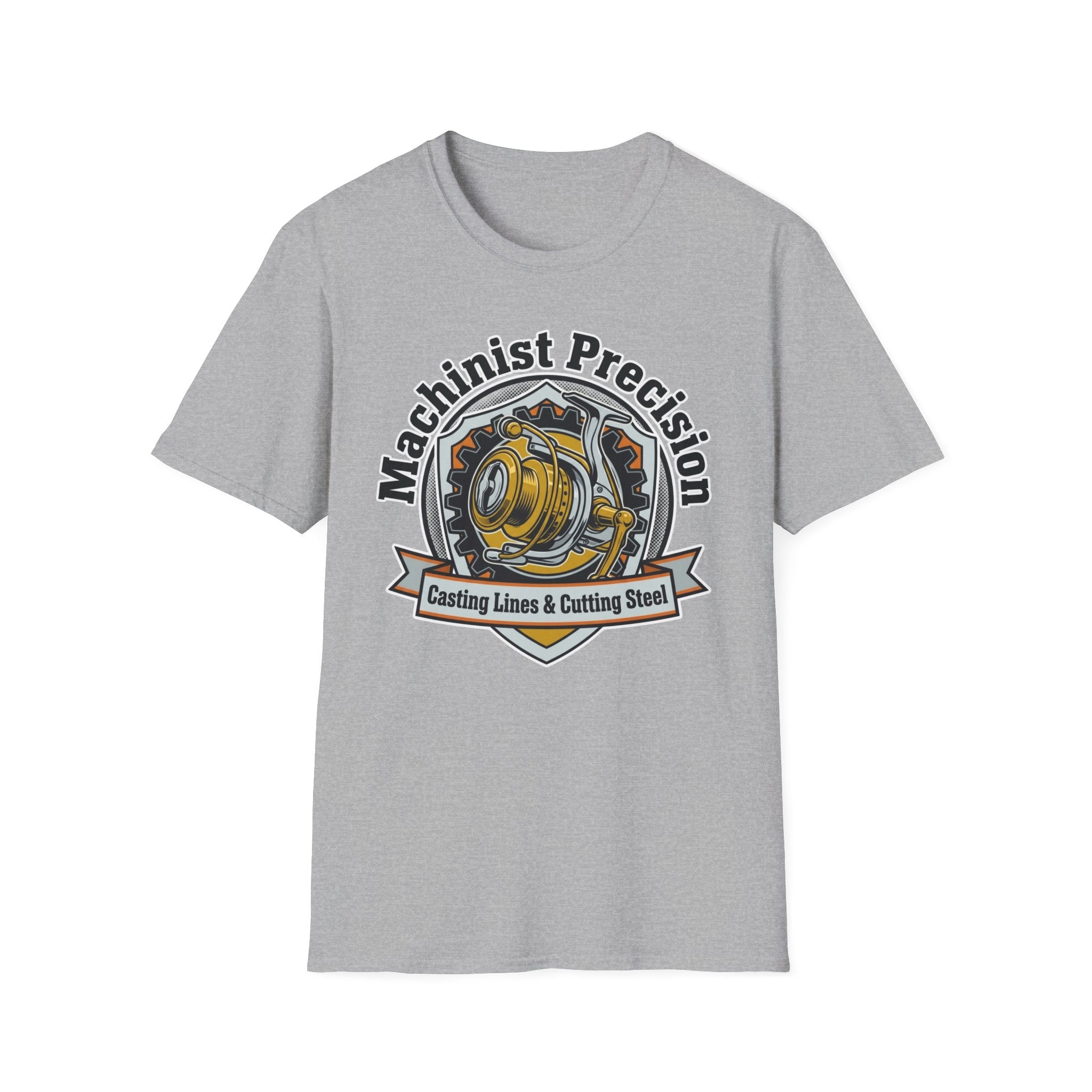 Machinist Precision Casting Lines & Cutting Steel T-Shirt