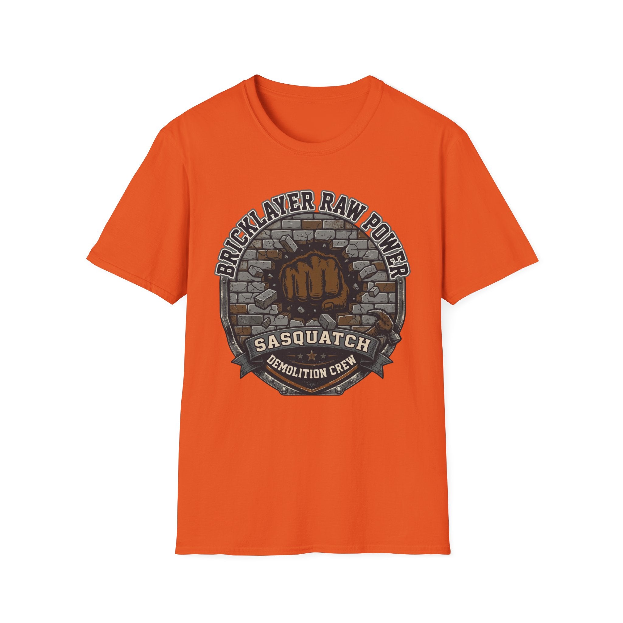 Bricklayer Raw Power Sasquatch Demolition Crew T-Shirt