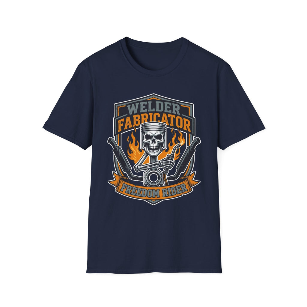 Welder Fabricator Freedom Rider T-Shirt