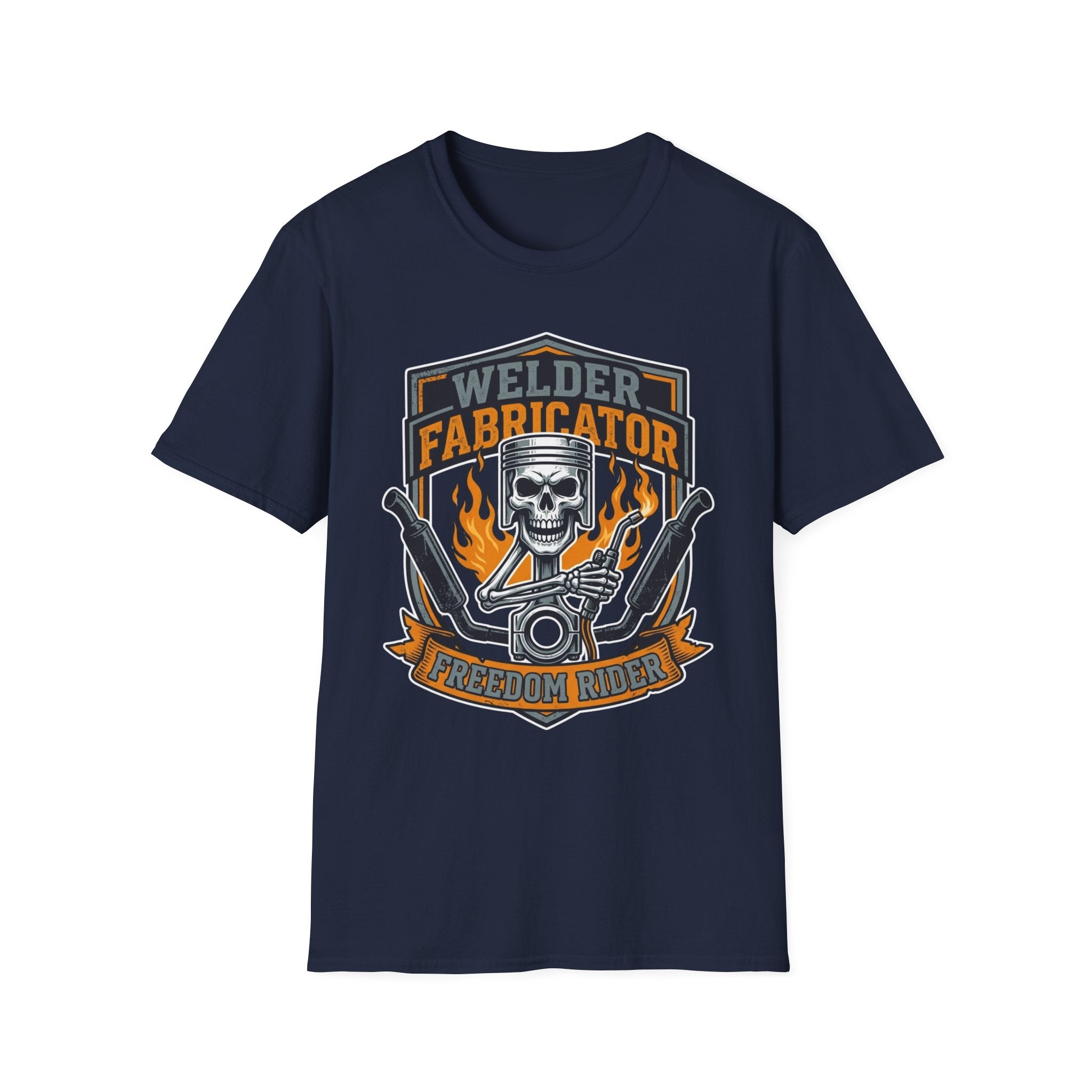 Welder Fabricator Freedom Rider T-Shirt