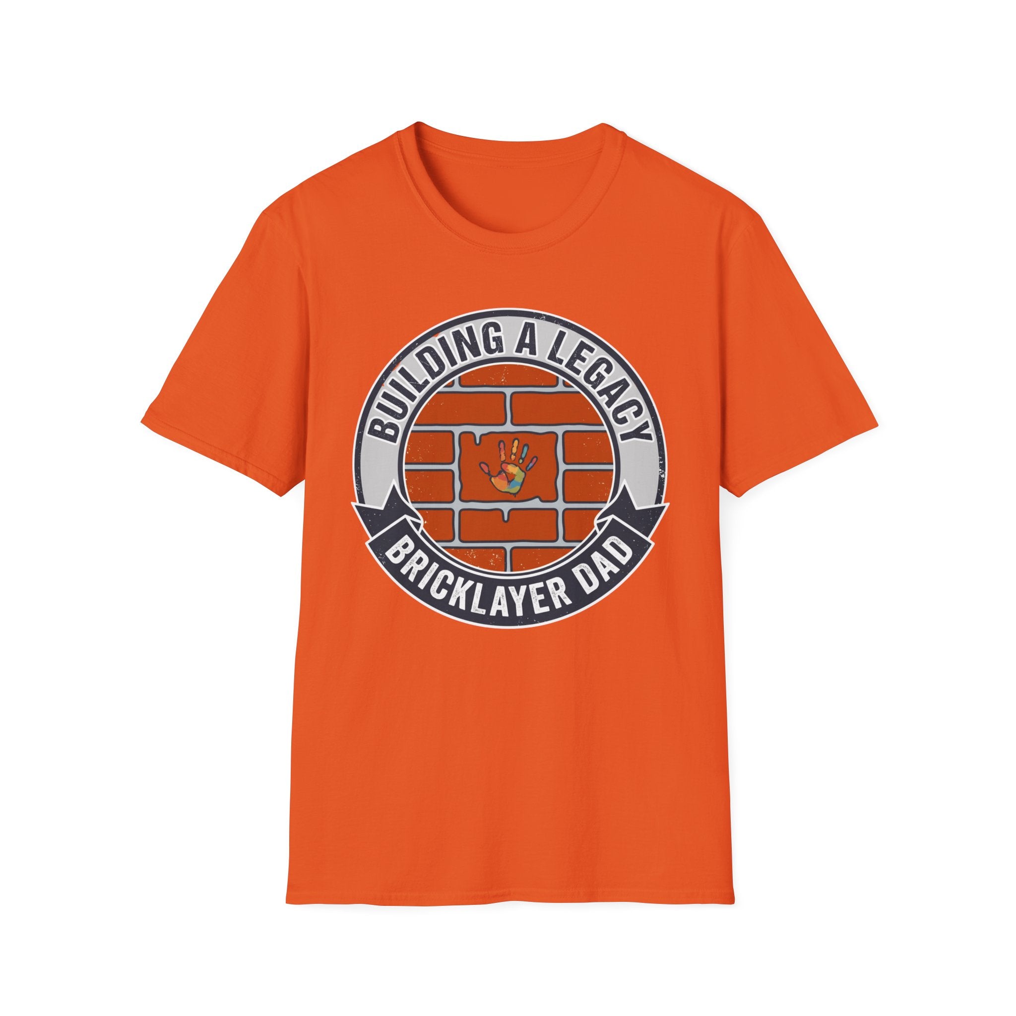 Building A Legacy Bricklayer Dad T-Shirt