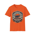 Bricklayer Hard Work Bear Country Footprints T-Shirt