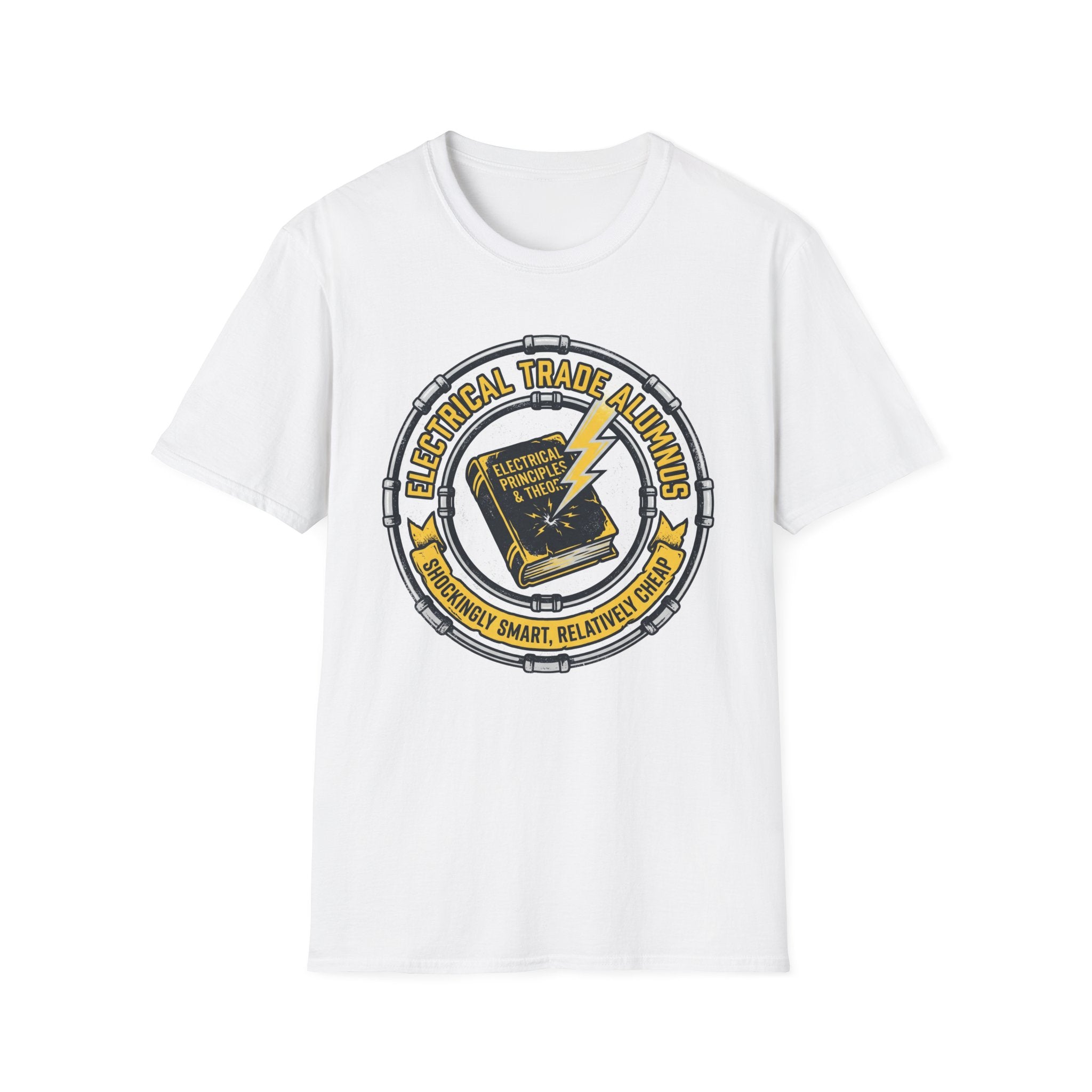 Electrical Trade Alumnus Shockingly Smart, Relatively Cheap T-Shirt