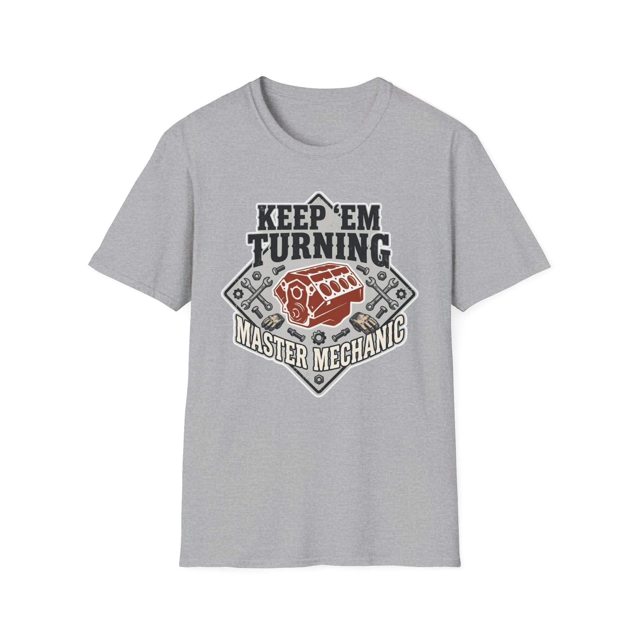 Keep 'Em Turning Master Mechanic T-Shirt