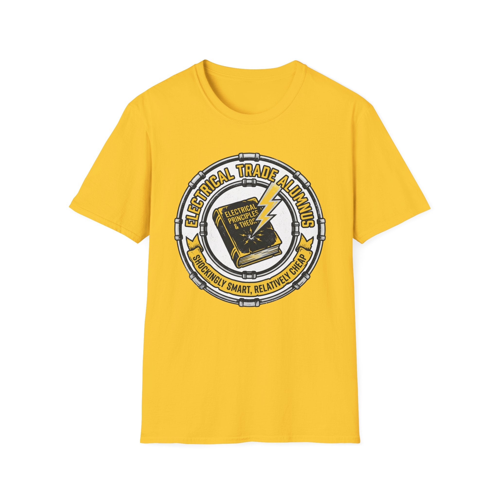 Electrical Trade Alumnus Shockingly Smart, Relatively Cheap T-Shirt