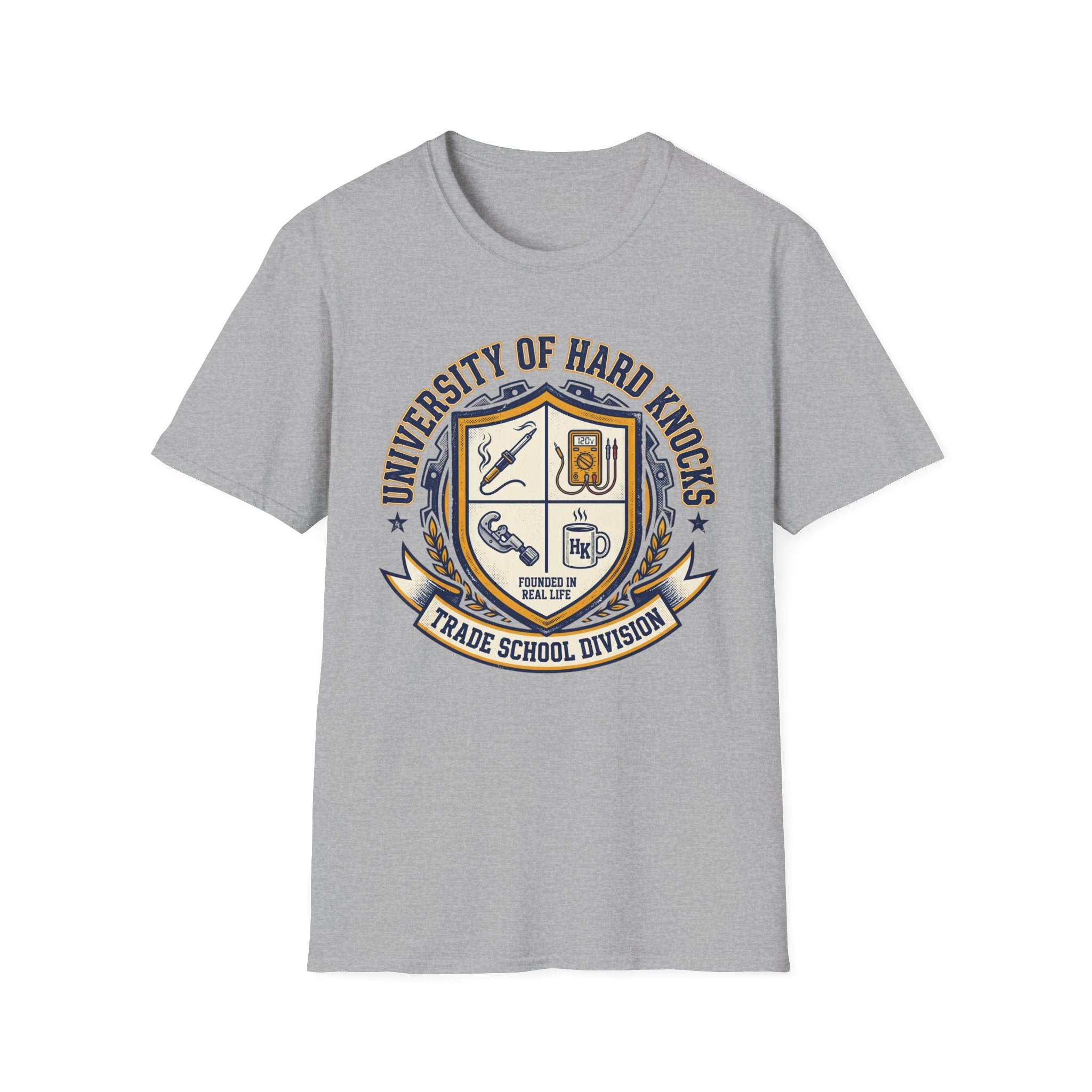 University Of Hard Knocks Trade School Division T-Shirt