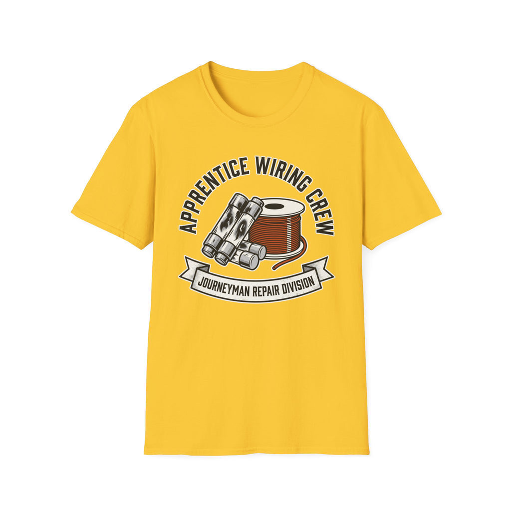 Apprentice Wiring Crew Journeyman Repair Division T-Shirt