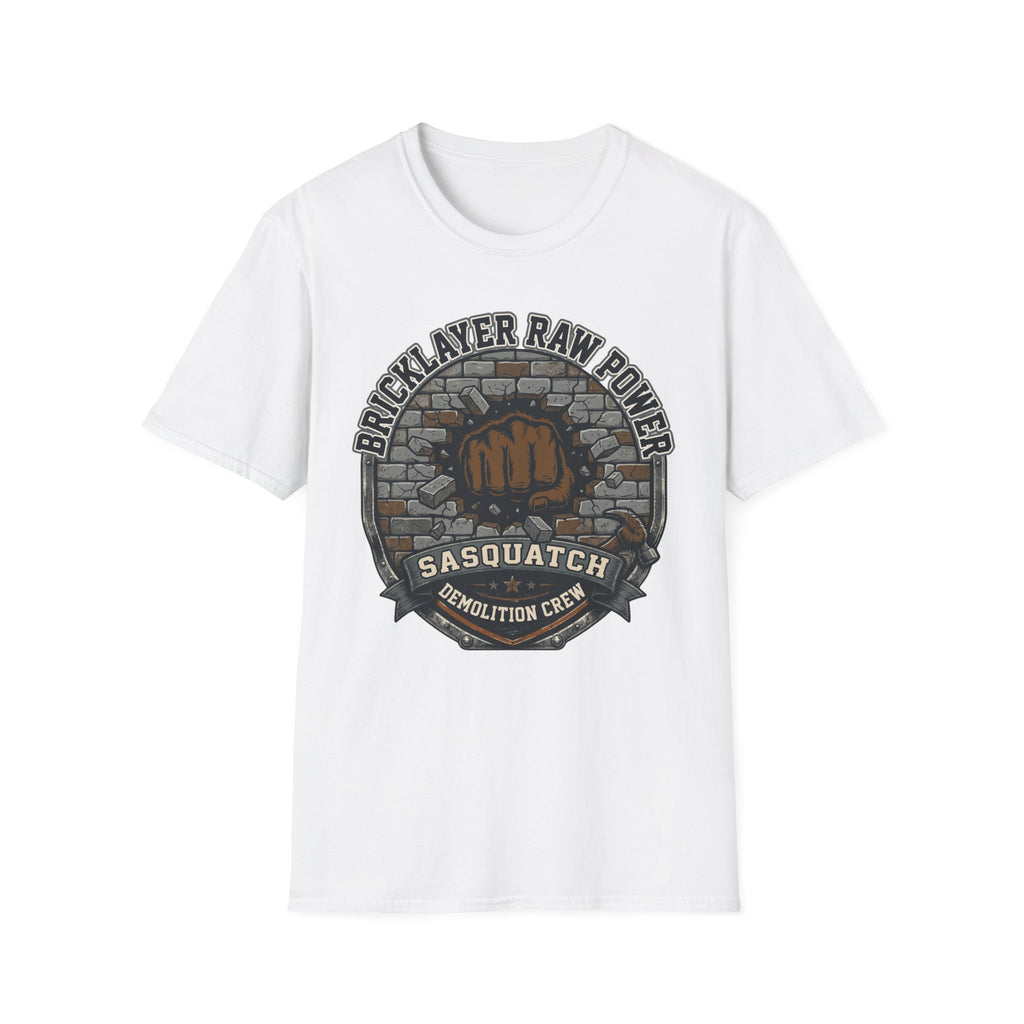 Bricklayer Raw Power Sasquatch Demolition Crew T-Shirt